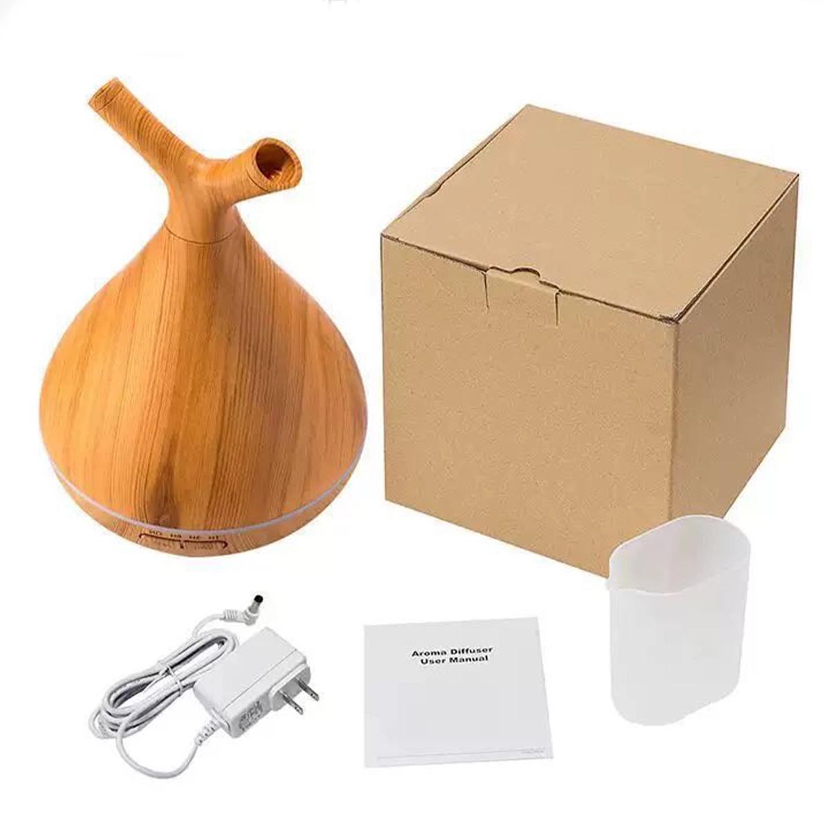 Wood Grain Ultrasonic Cool Mist Humidifier 3