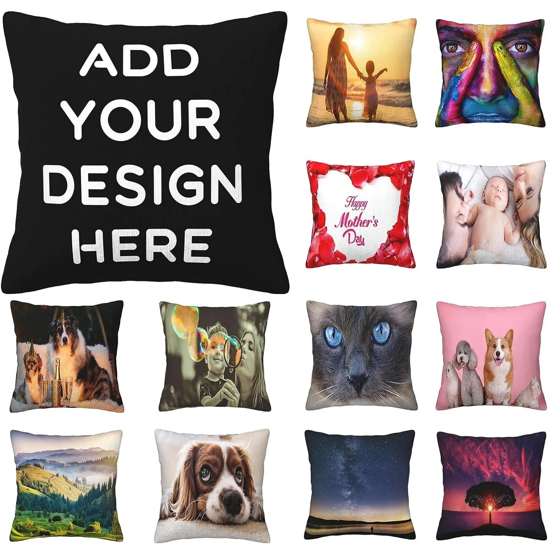 Linen Throw Pillows 6