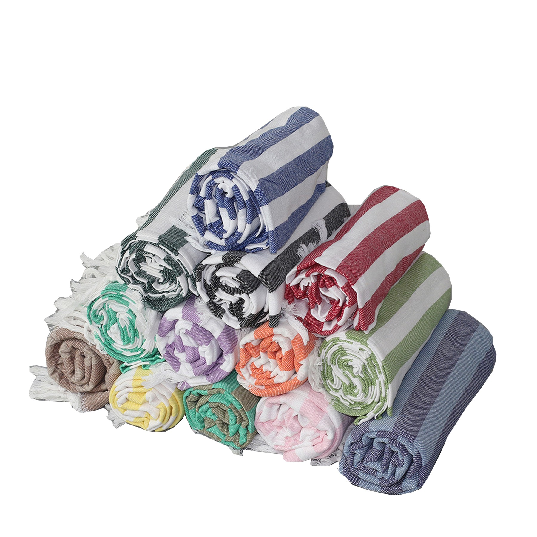 Striped Turkish Beach Towel 2