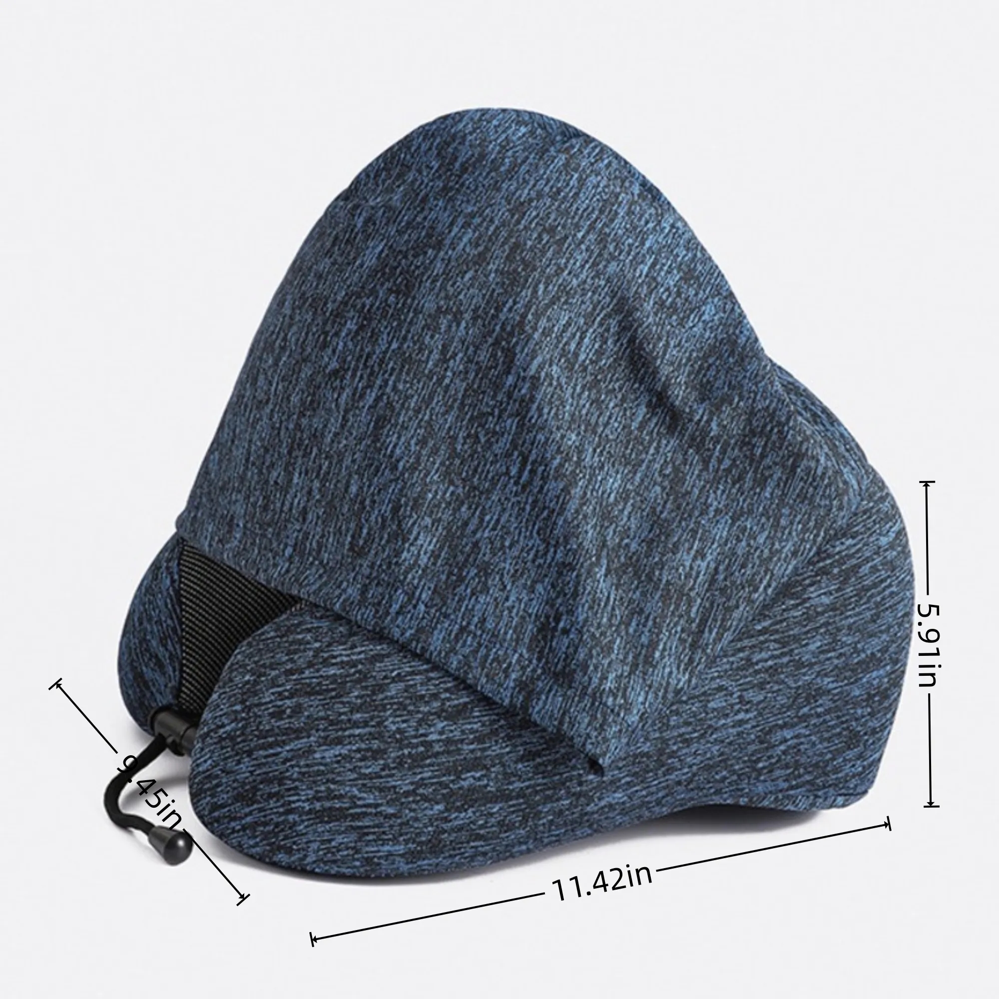 Hooded memory foam pillow neck protector U-shaped pillow 3
