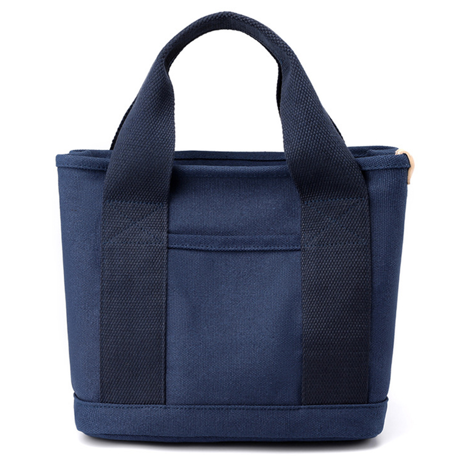 Canvas Small Tote Bag with Zipper, custom tote bag with logo imprint 8