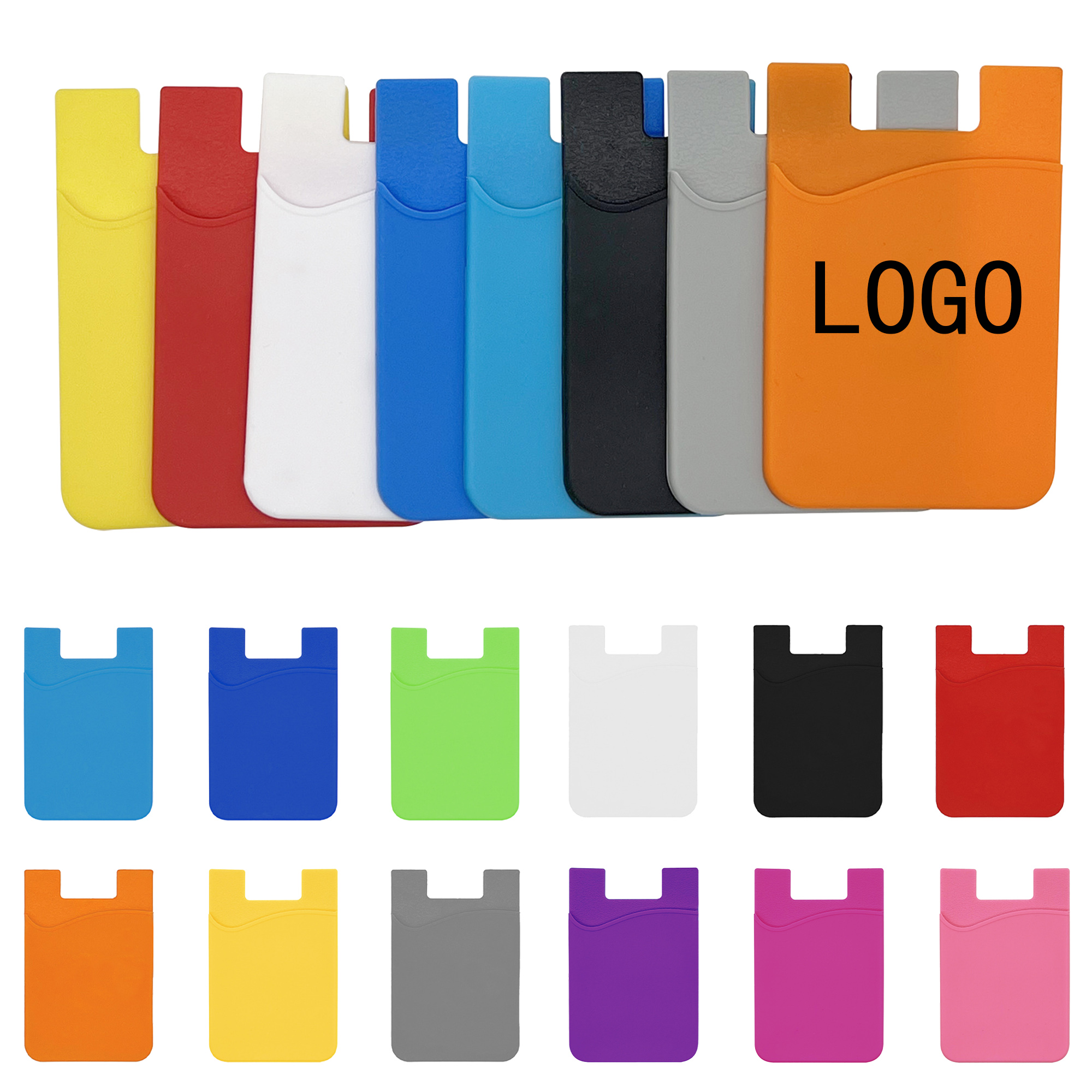 Mobile Phone Card Back Adhesive Storage Silicone 2