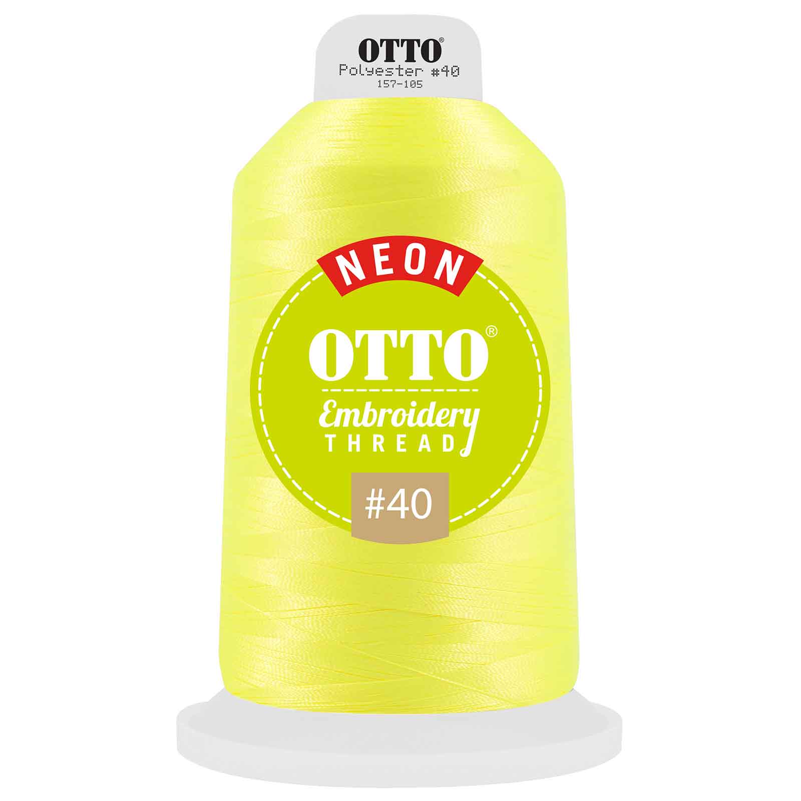 OTTO Embroidery Neon Thread #40 5,500 yd. King Cone 51