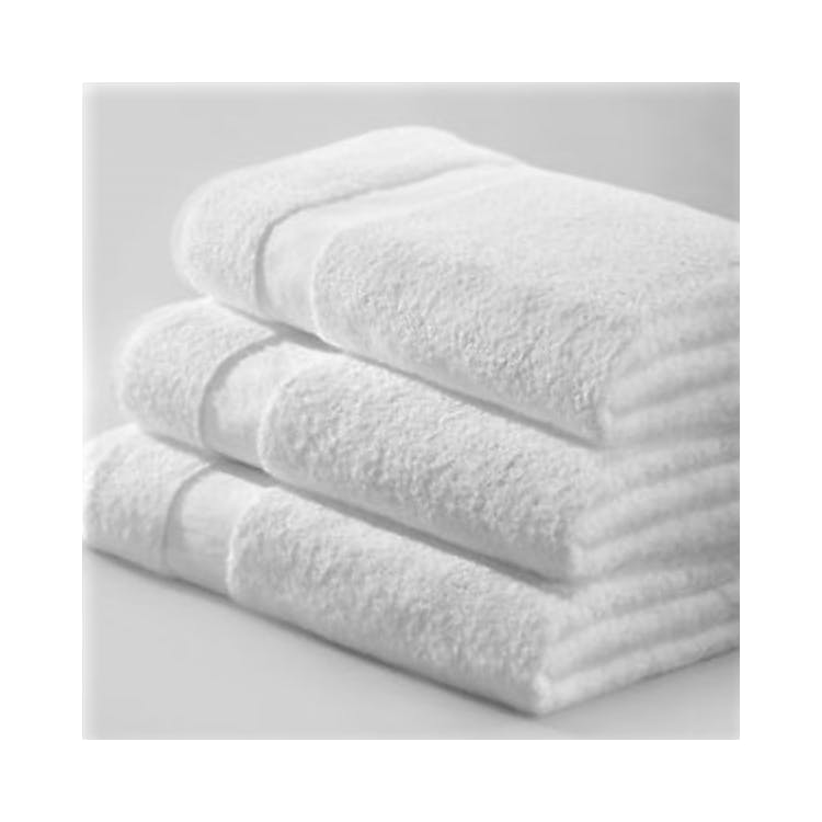 Bath Towels - 24" x 50" White 2
