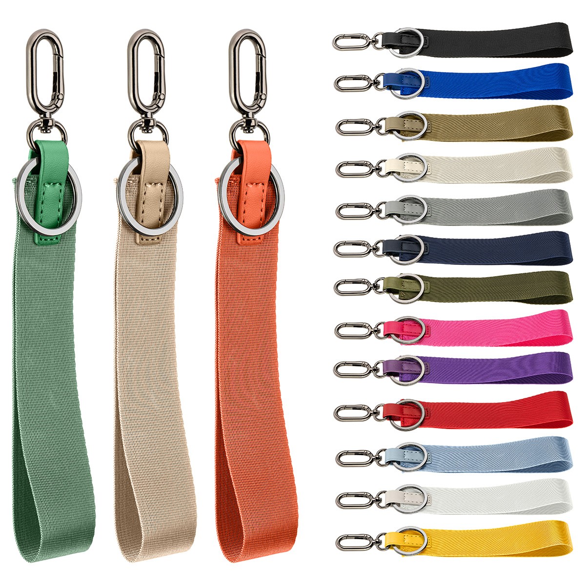 Never Lost Keychain With Strap 14