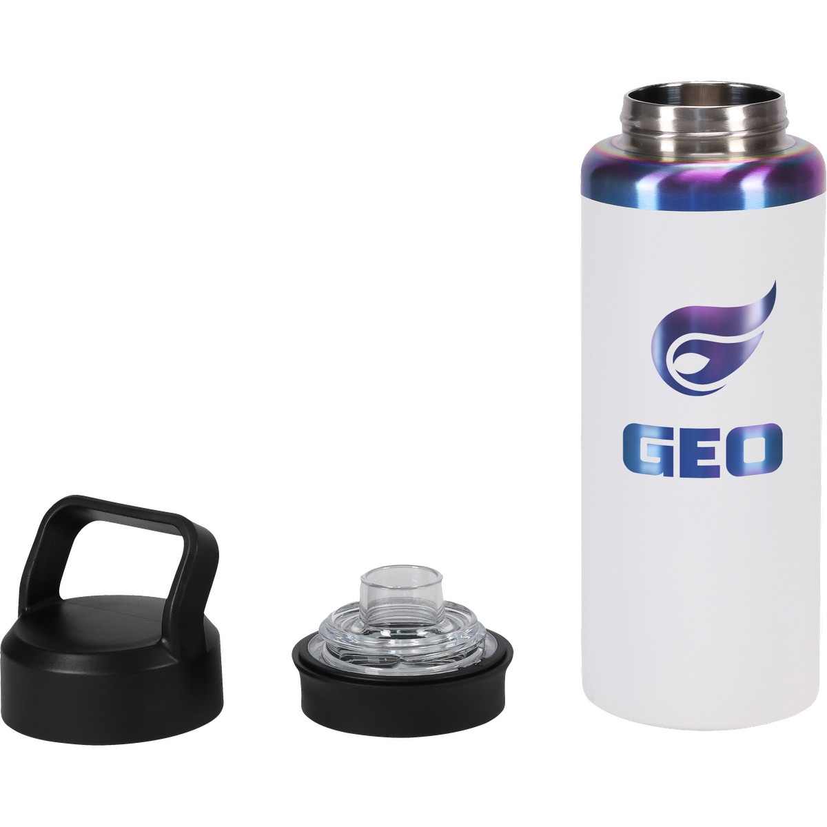 28oz Urban Peak® Dual Top RB Water Bottle 2