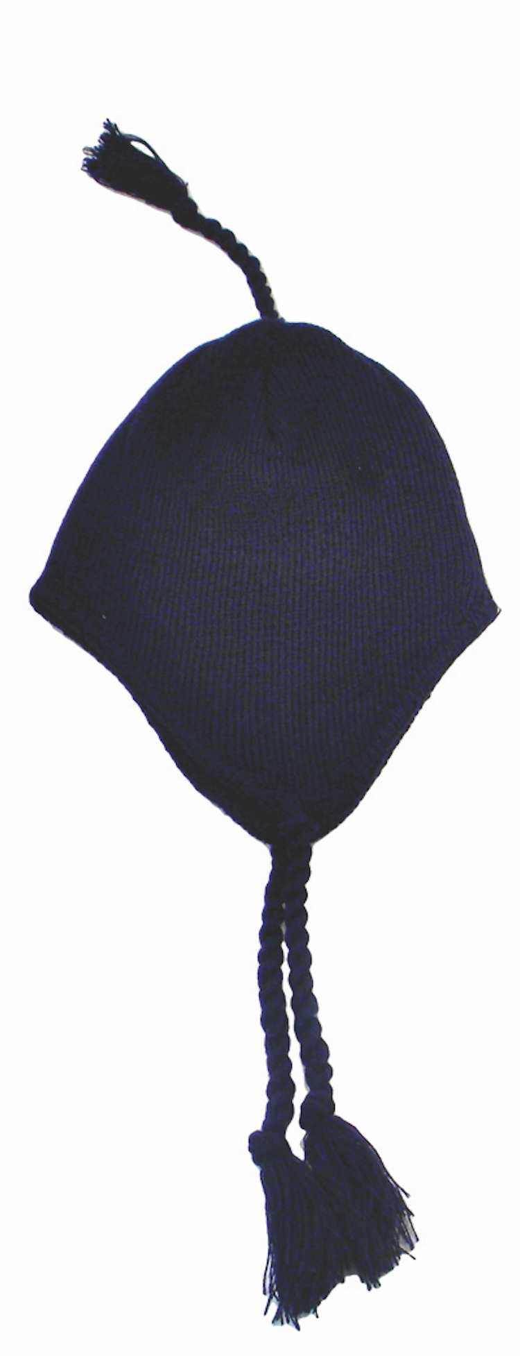 Knit Hat w/Ear Flaps & Tassel 2