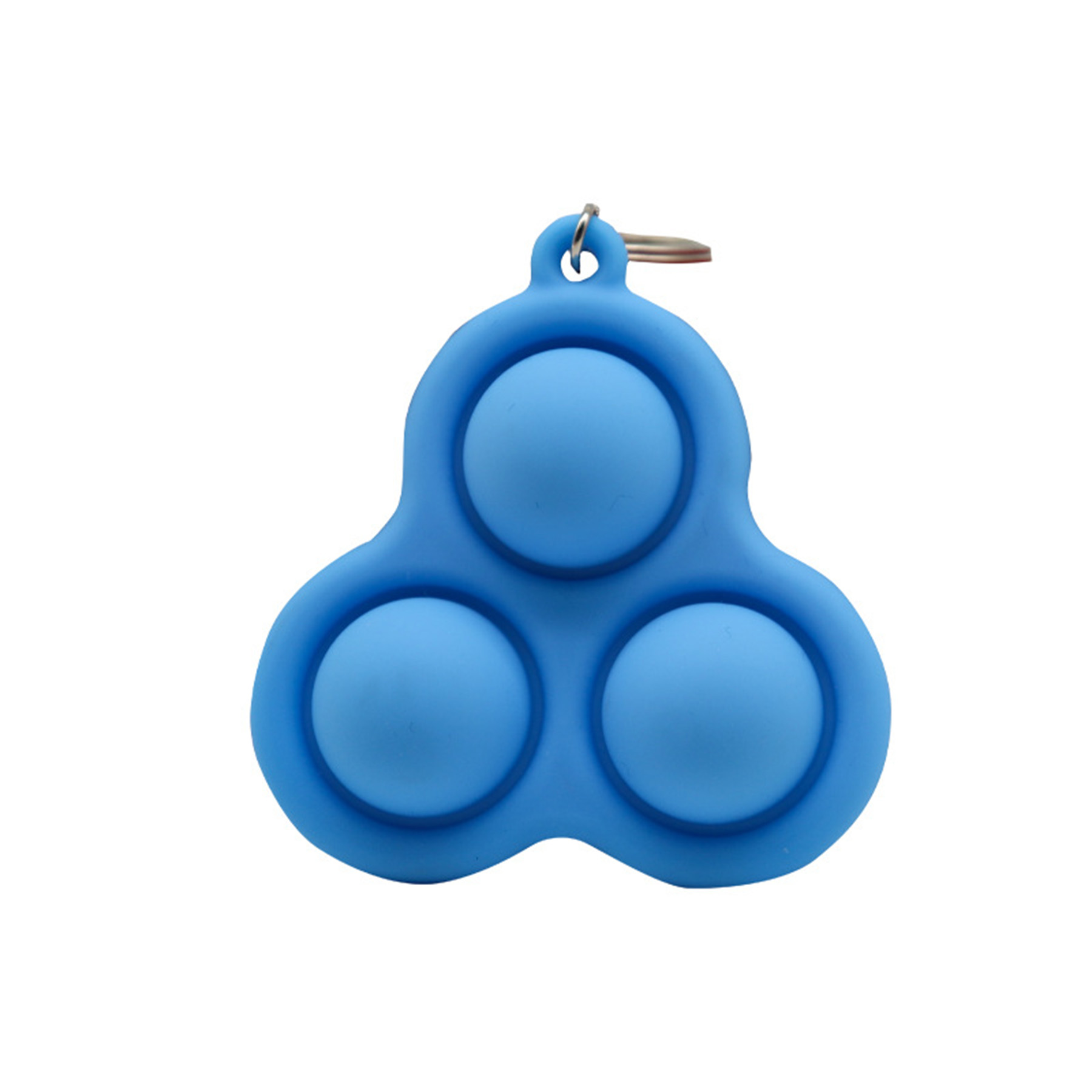Triangle ubble Fidget Keychain 1