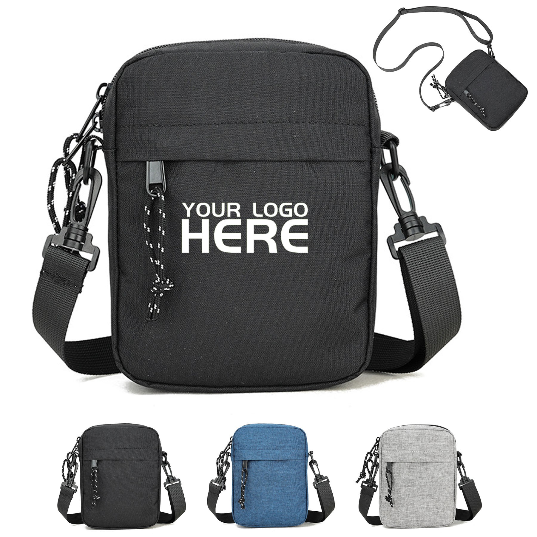 Mens Small Crossbody Shoulder Bag 1