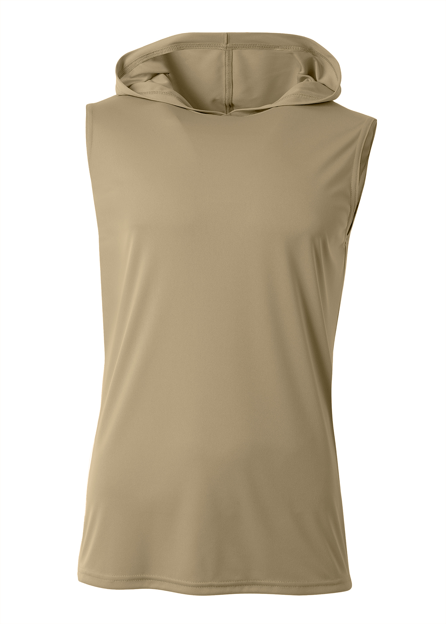A4 Sleeveless Hooded Tee 14