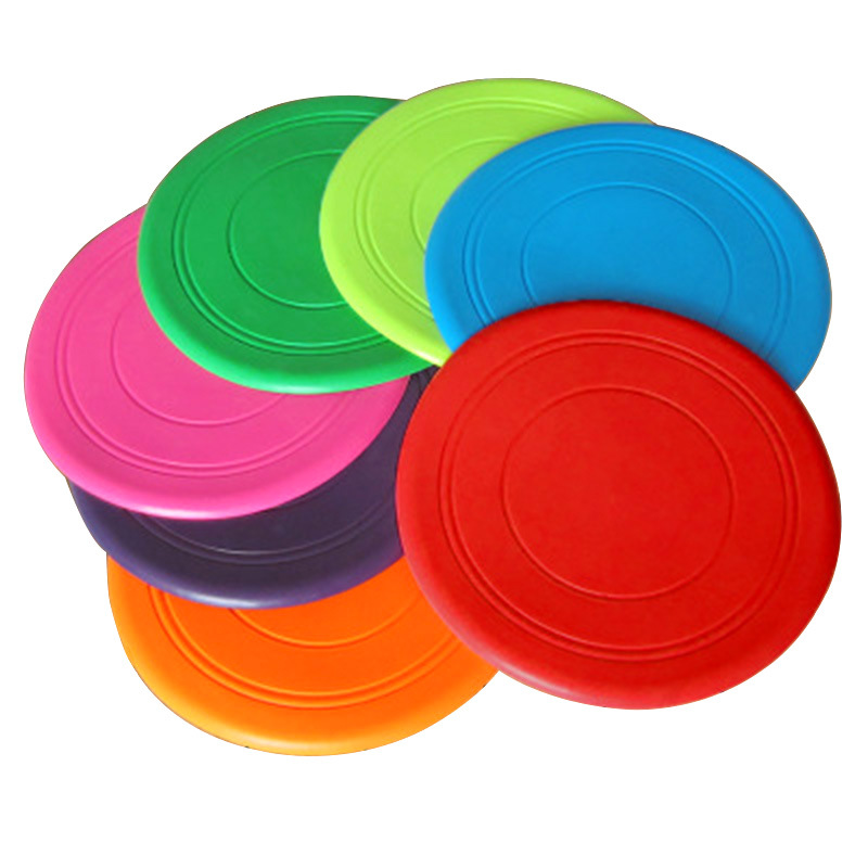 Non-Slip Silicone Flying Saucer/Discs Resistant Chew Dog/Pet/Puppy Toy 12