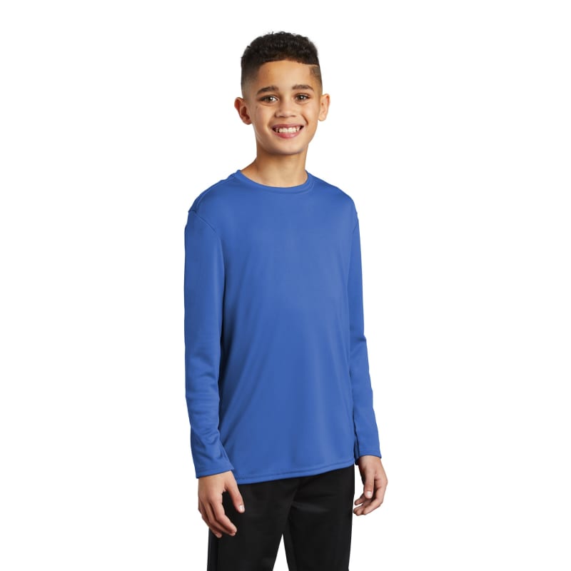 Port & Company Youth Long Sleeve Performance Tee 48