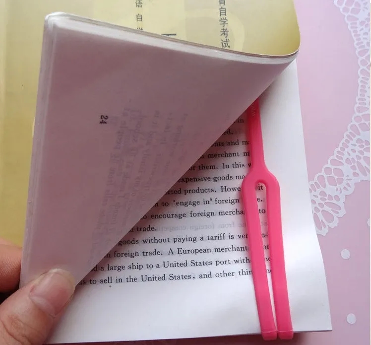 Silicone Bookmark 4