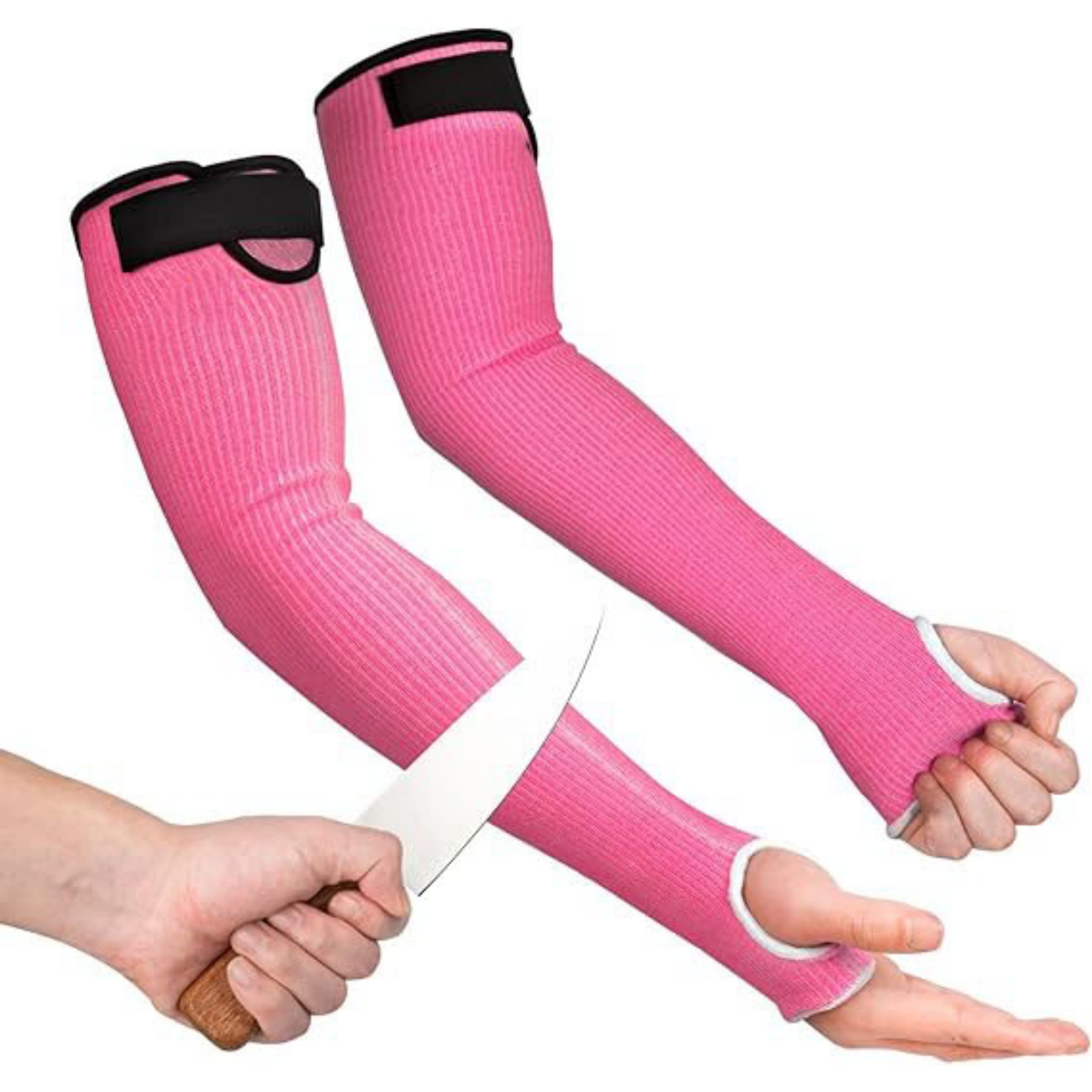 Cut Resistant Thumb Hole Farmers Sleeves 1