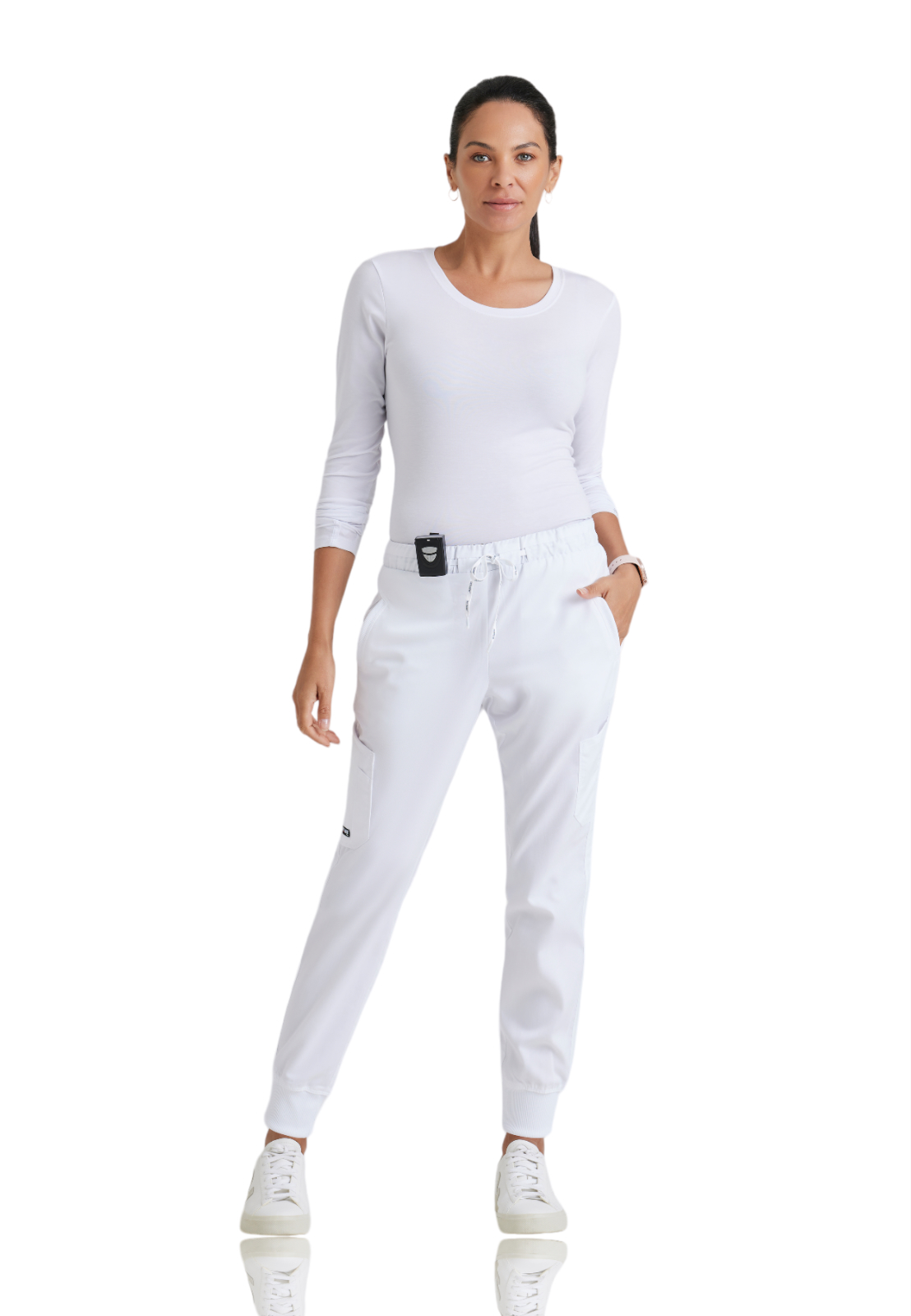 Grey's Anatomy Classic - Women's Five-Pocket Mid-Rise Kira Jogger Scrub Pant 1