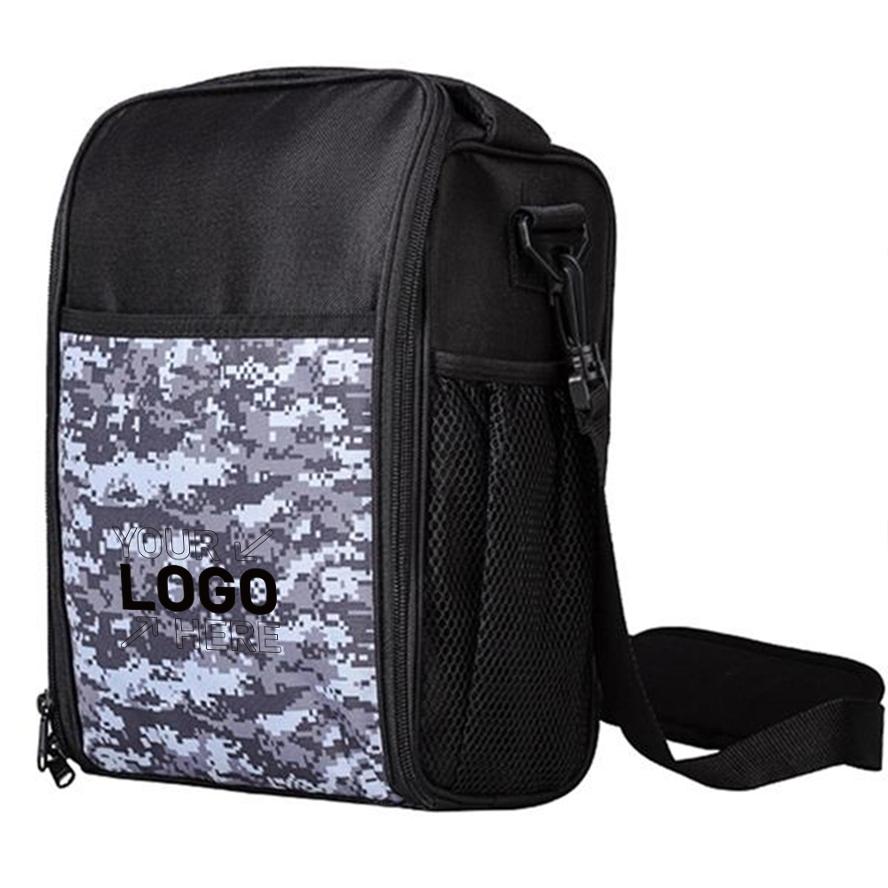 Small Insulated Lunch Bag For Adults And Kids, custom lunch bag with logo imprint 5