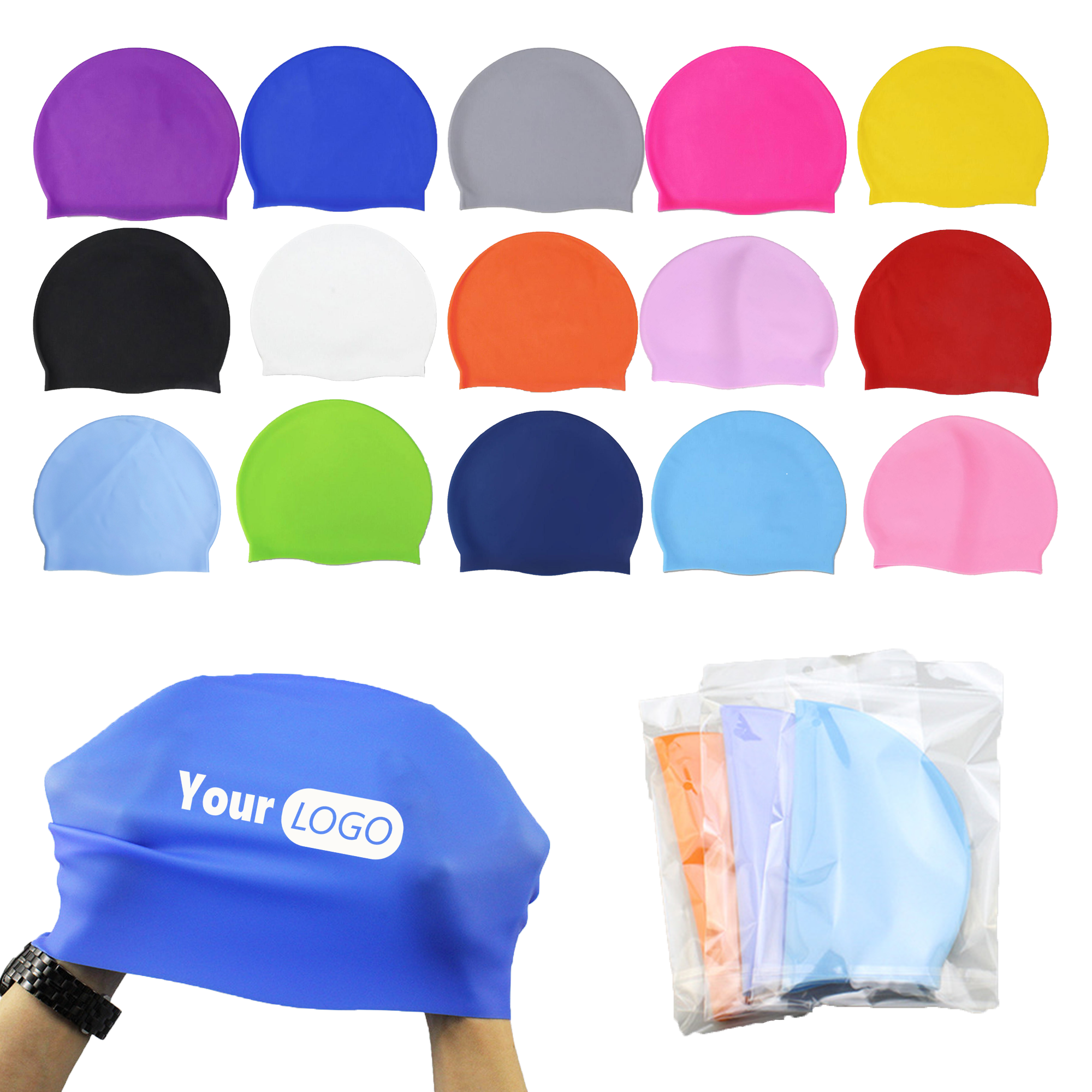Silicone Swimming Cap MOQ 50 3