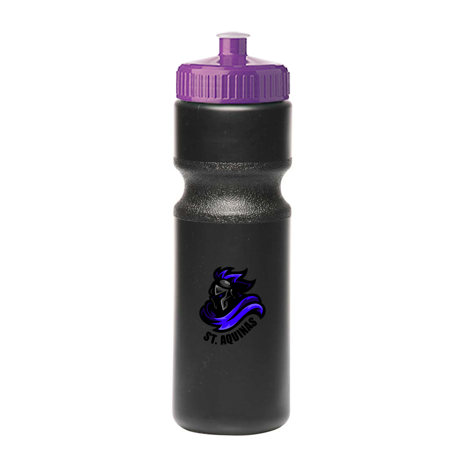 28 oz. Push-Cap Plastic Water Bottle (Full Color Imprint) 2
