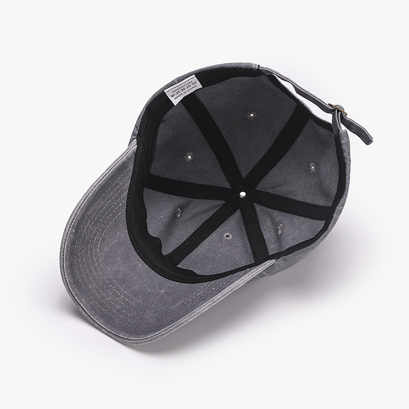Adjustable Low Crown Cotton Baseball Cap 3