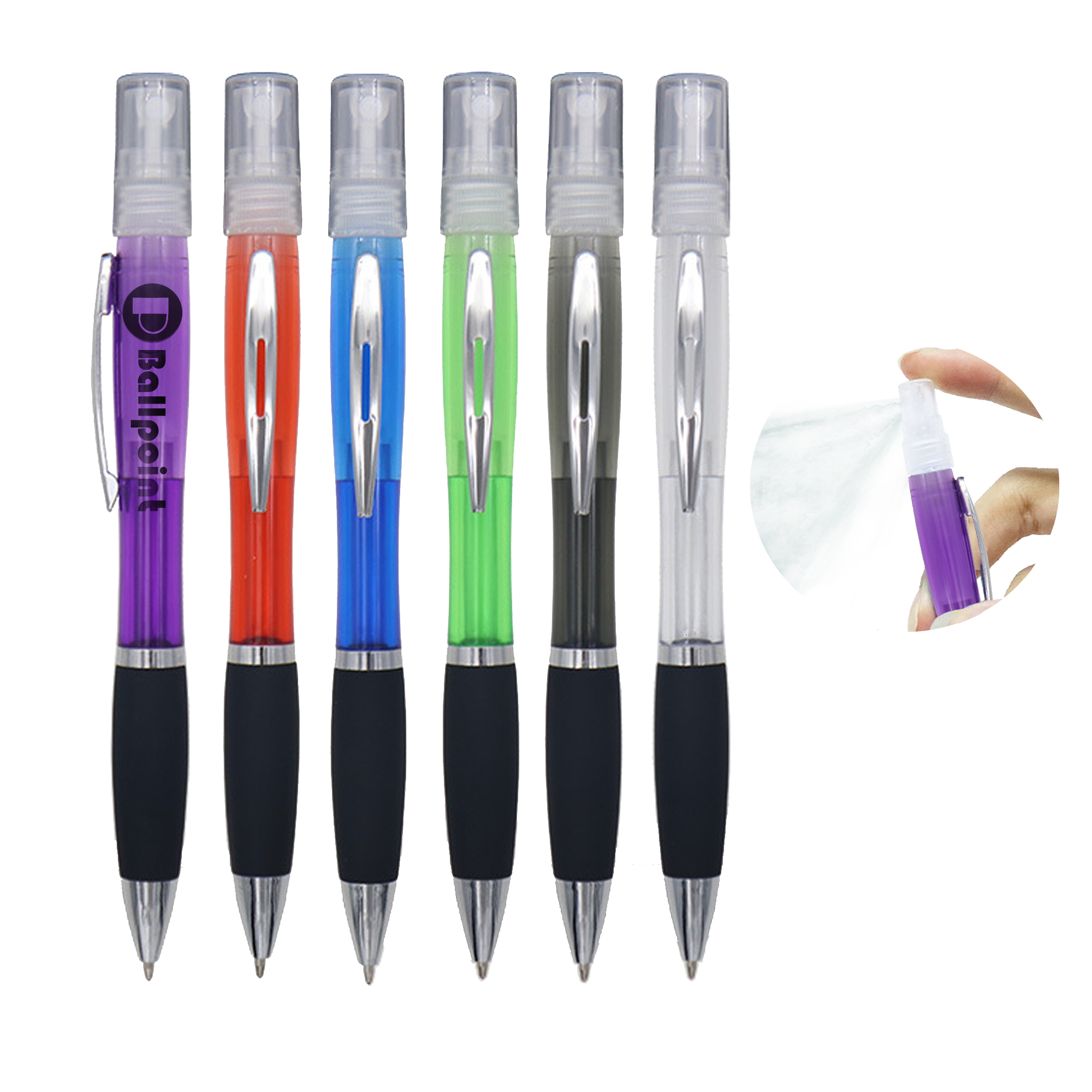 Hand Sanitizer Spray Ballpoint Pen 1