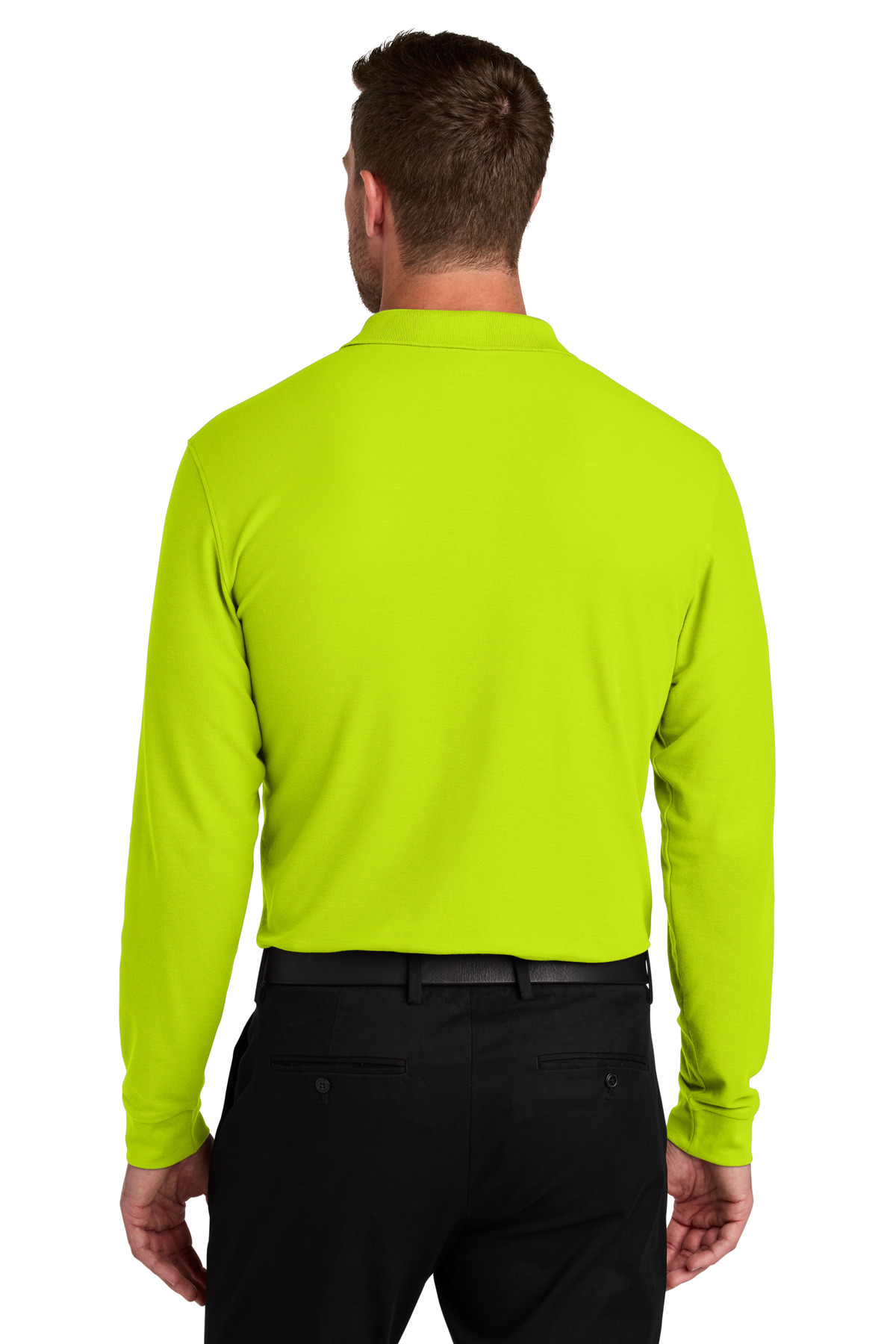 Port Authority Wearever Signature Pique Long Sleeve Polo K200LS 23