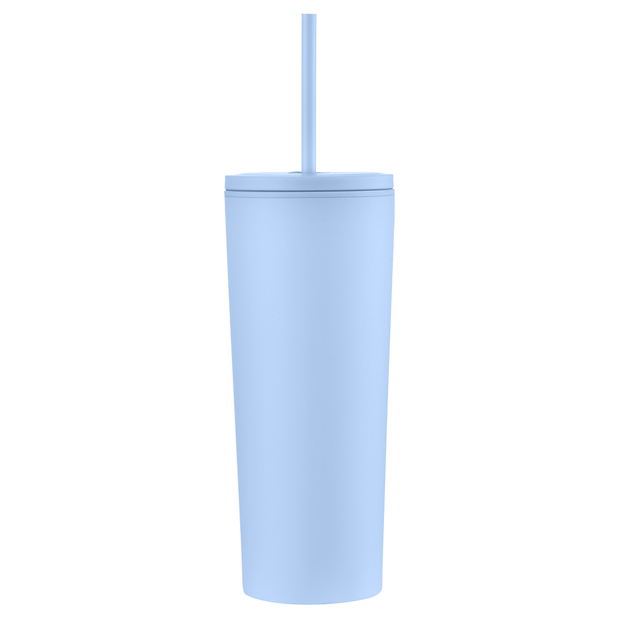 EcoSip 24oz Double Wall Tumbler with Leak-Proof Straw 17