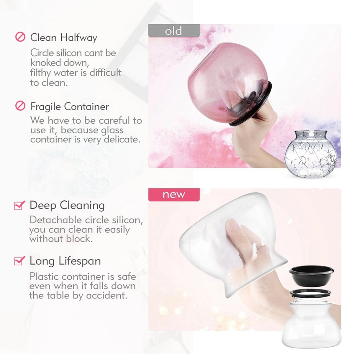 Luxury Fully Automatic Electric Makeup Brush Cleaner 12