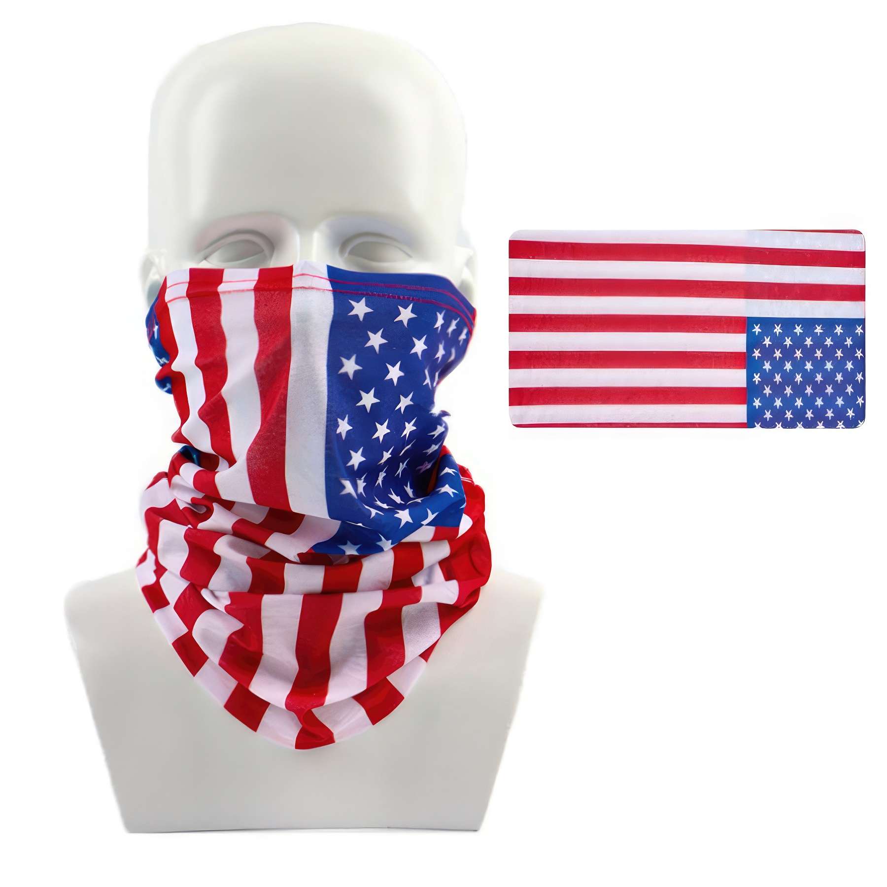 Multifunction Bandana Neck Gaiter w/ Full Color Sublimation 3