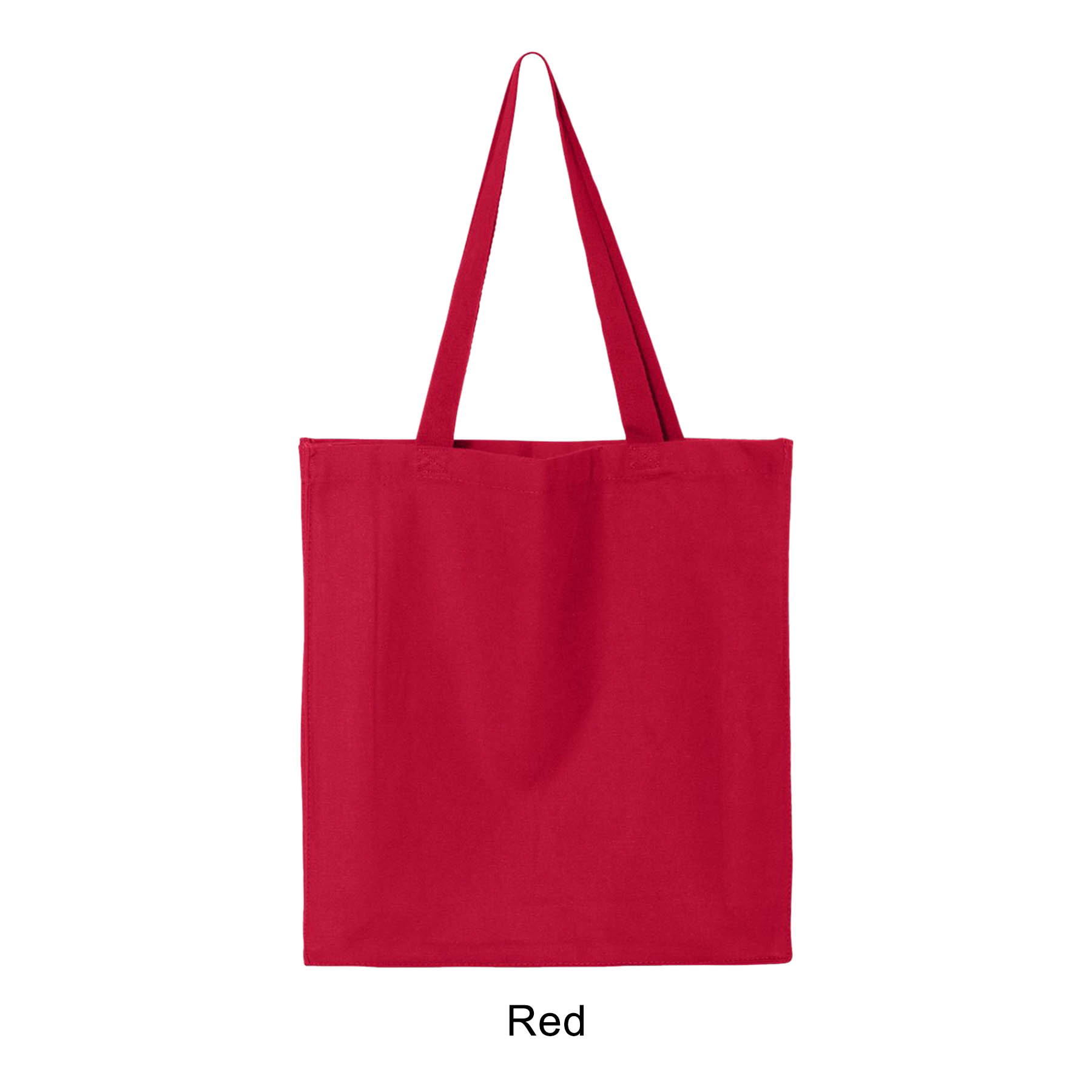 12 oz. Heavy Cotton Gusset Shopping Tote Bag_R111BT 13