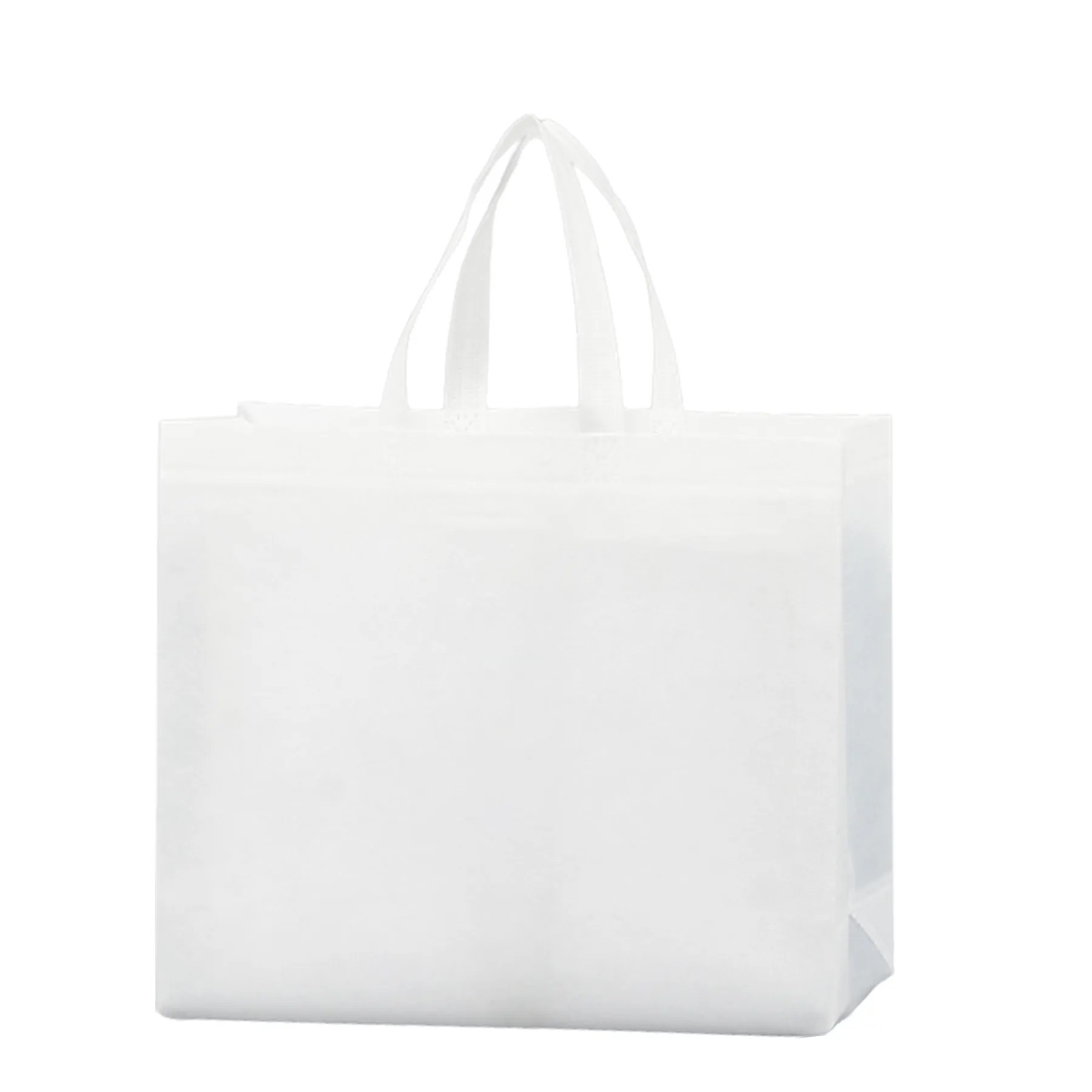 13.78 X 17.71 X 4.72 Inch Non Woven Grocery Tote 2