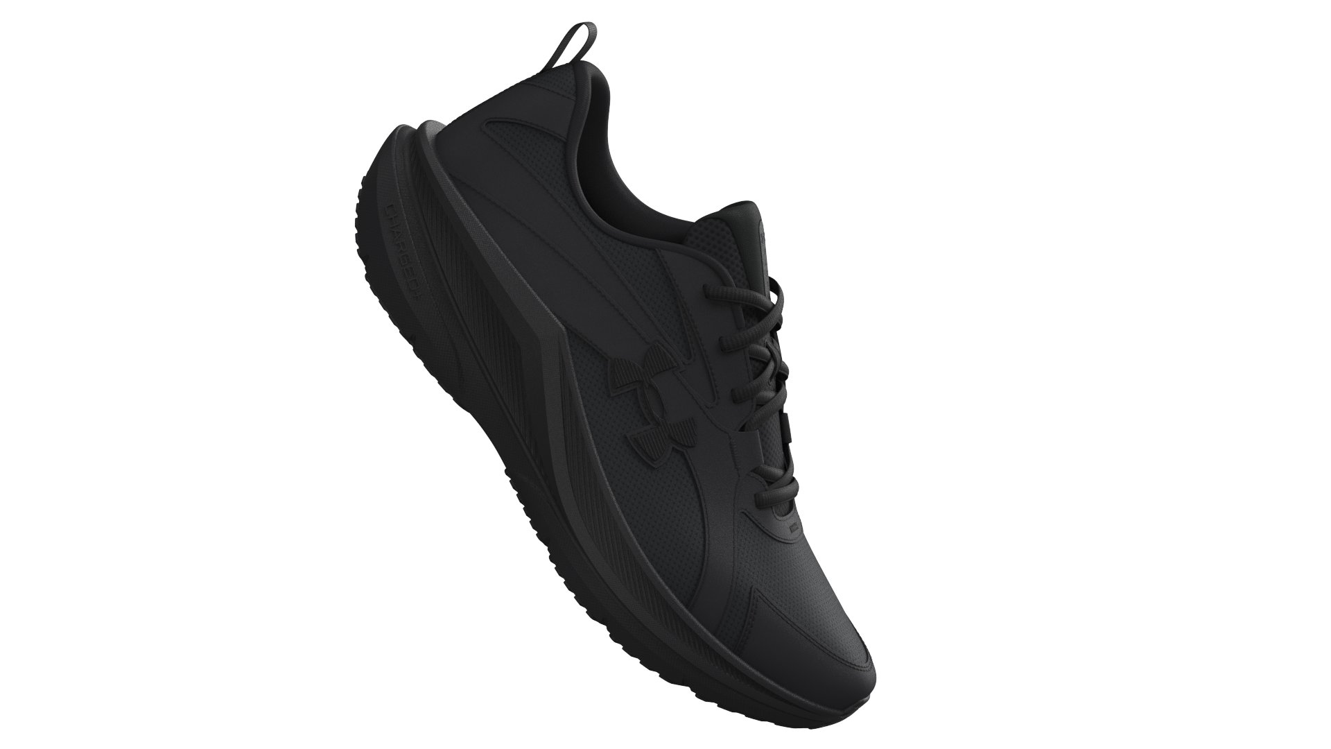 UA Charged+ Assert 11 Wide (4E) Men's Running Shoes 4