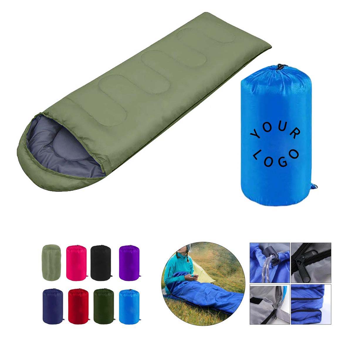 Lightweight Sleeping Bag for Outdoor Travel 1