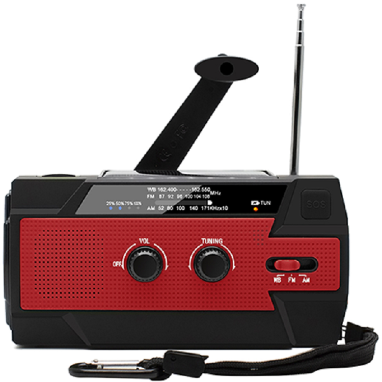 ResQ Emergency Hand Crank Radio – 4000mAh Power Bank, Solar, 1W Flashlight & Motion Sensor Lamp 13