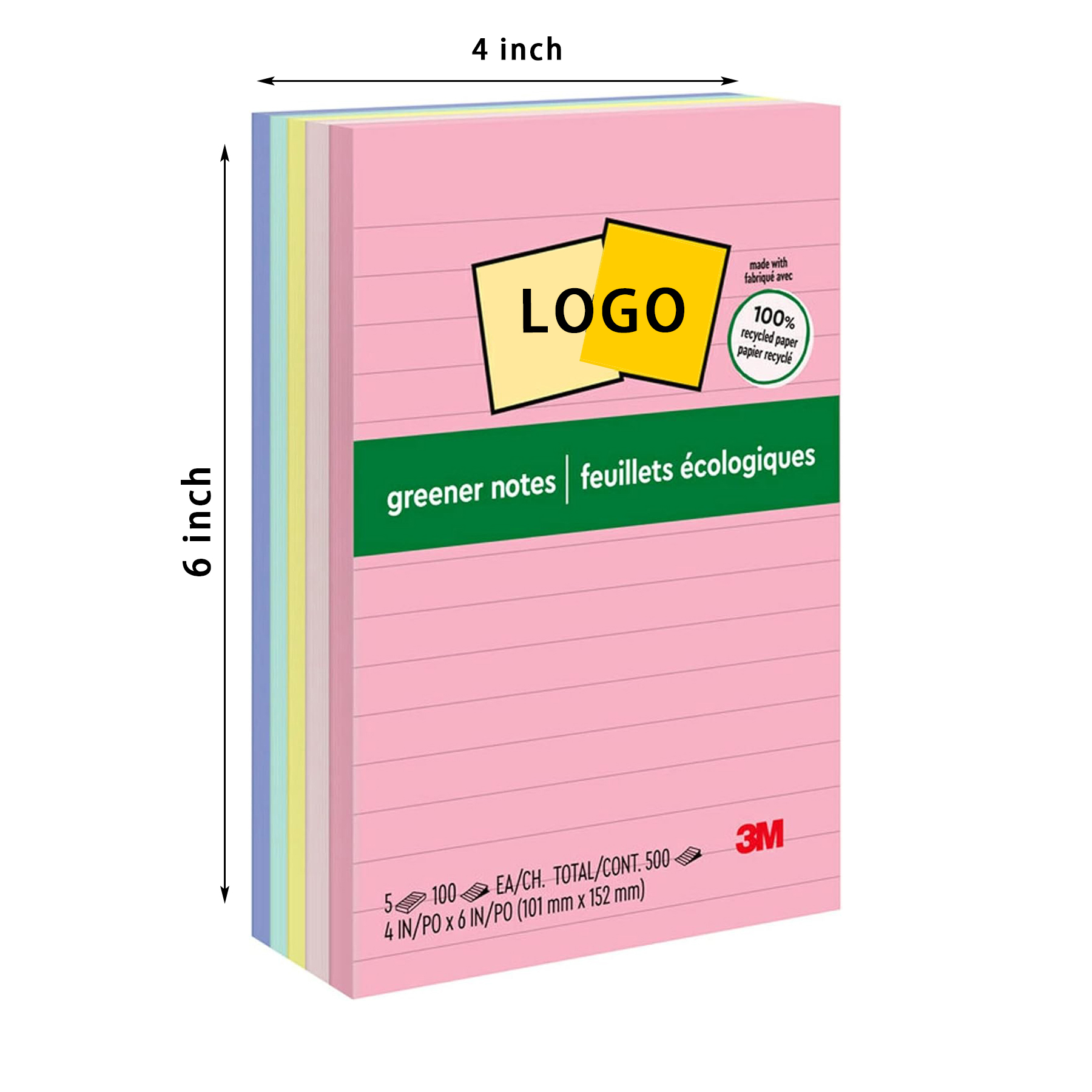 Customized Color Notepad 4