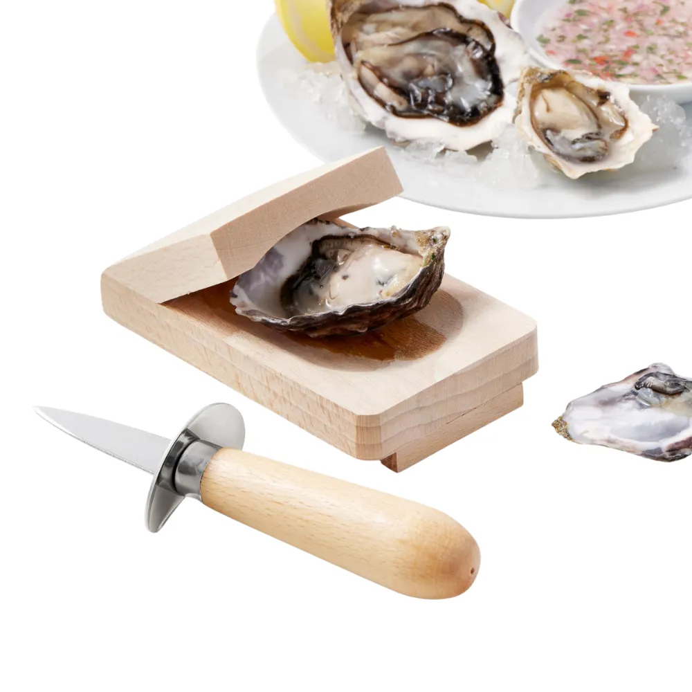 Oyster Knife and Holder Set, custom kitchen gadget with logo imprint 5