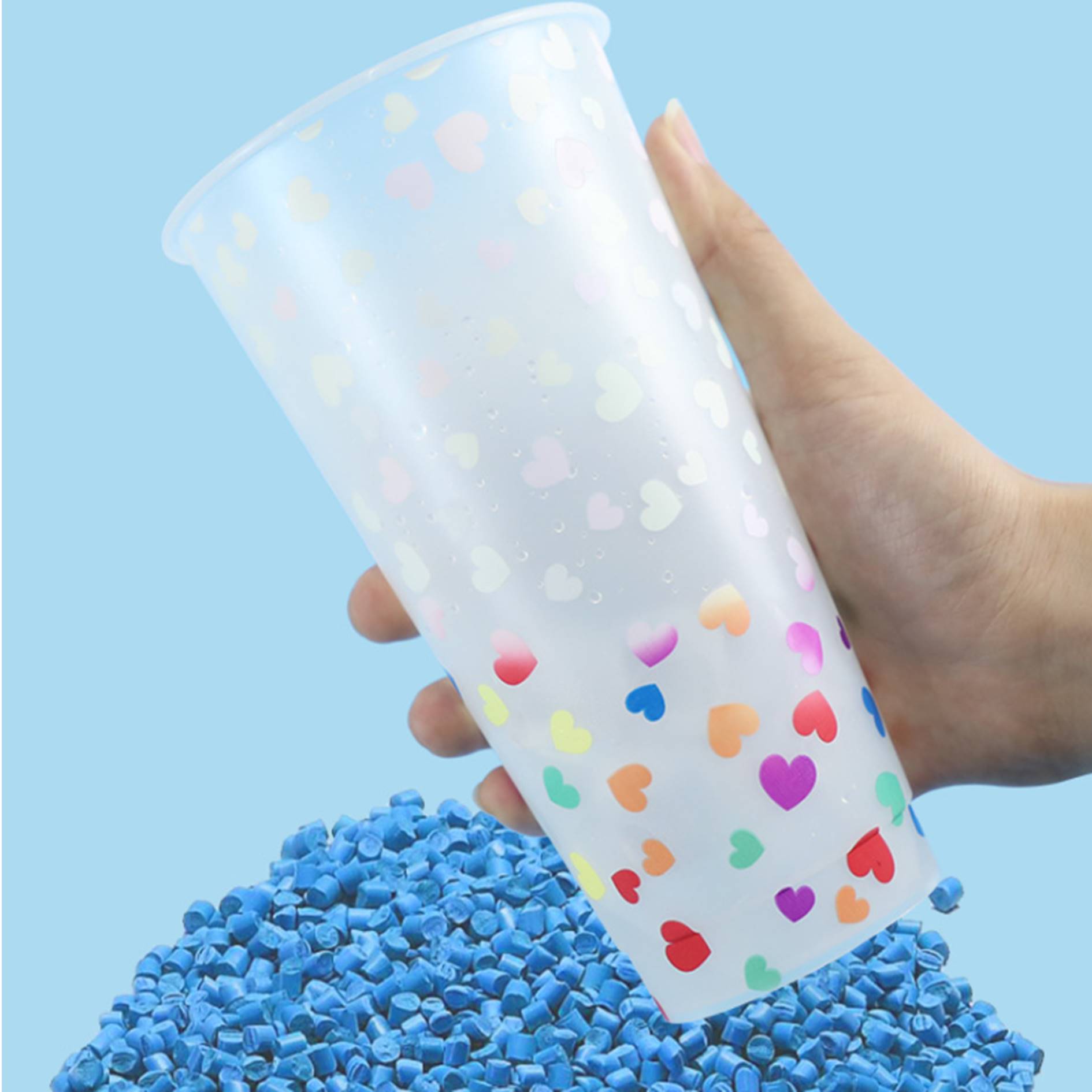 27 Oz. Color Changing Cups w/Straw 5