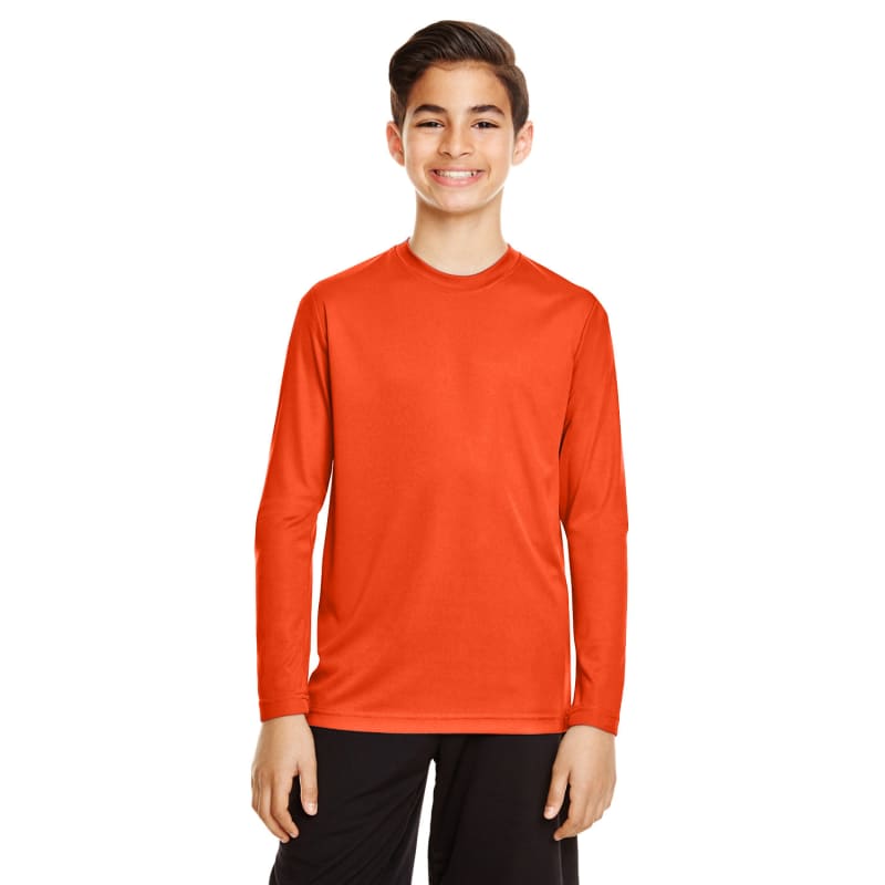 Team 365 Youth Zone Performance Long-Sleeve T-Shirt 22