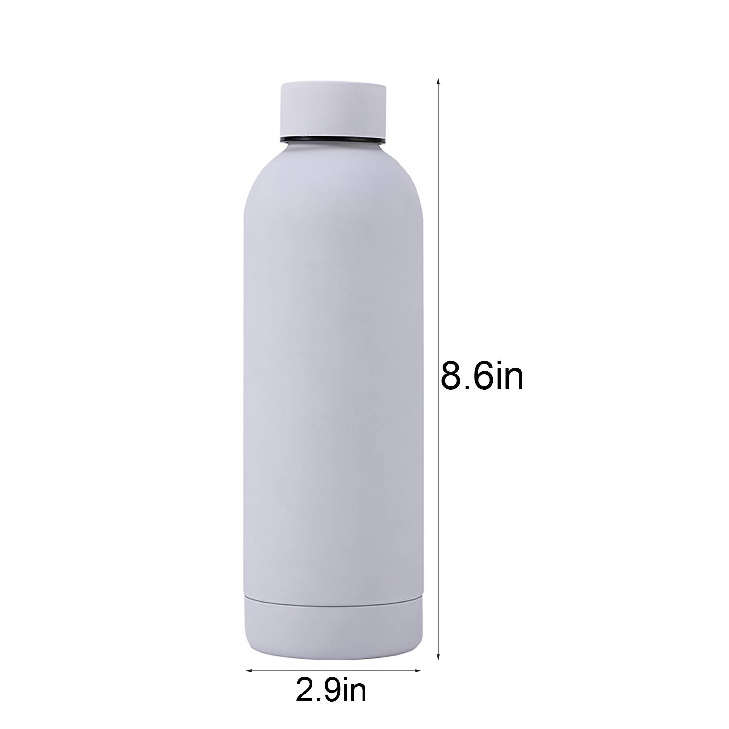 17oz Leakproof Stainless Steel Insulated Sports Water Bottle 16