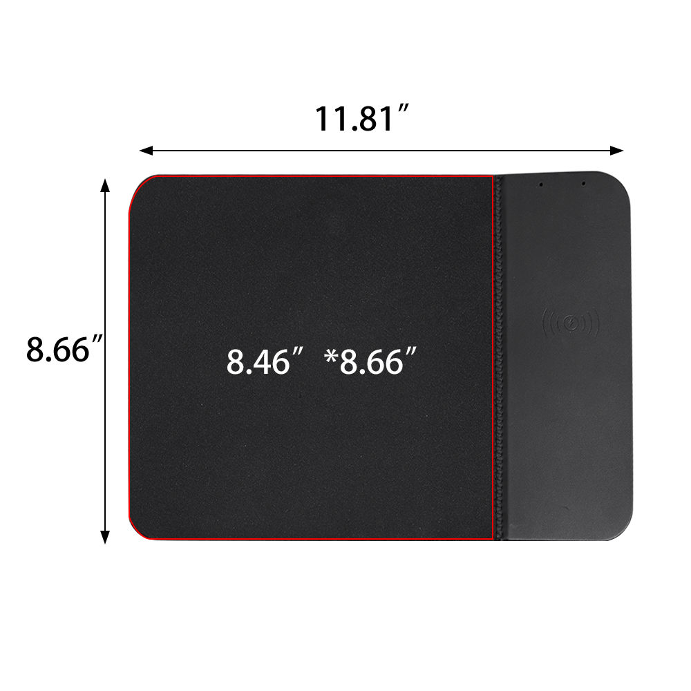 Canoga Mouse Pad and Qi Wireless Charger