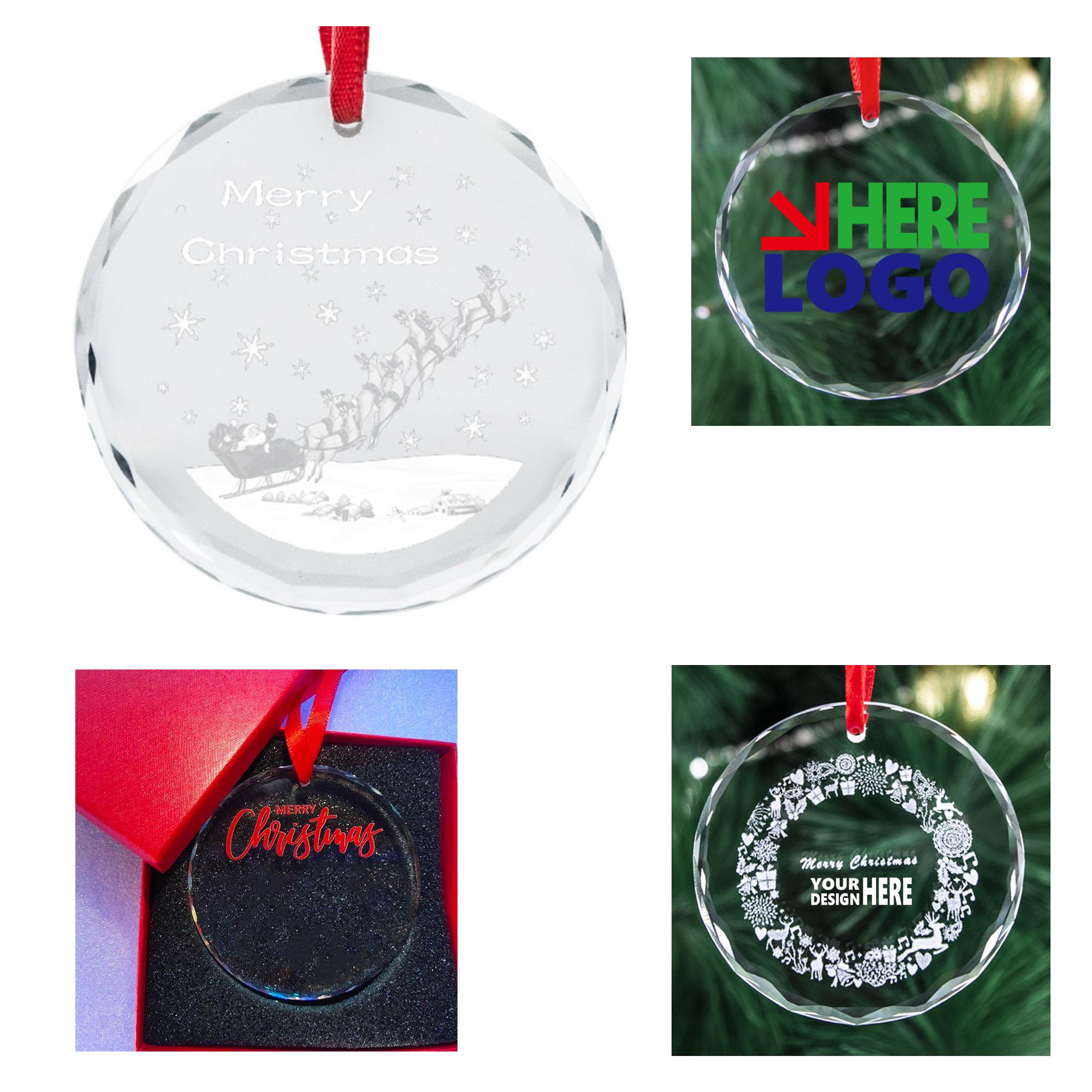 MOQ50 Christmas Decoration Pendant 2