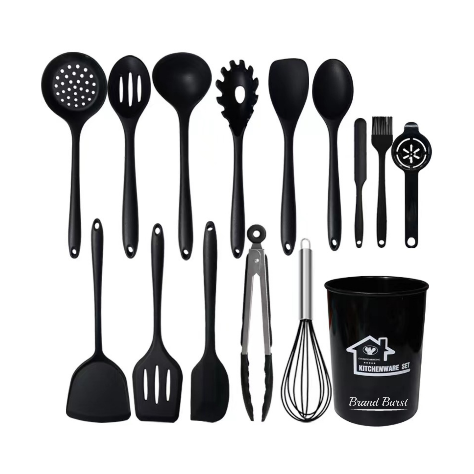10 Pcs Silicone Kitchen Utensils Set 2