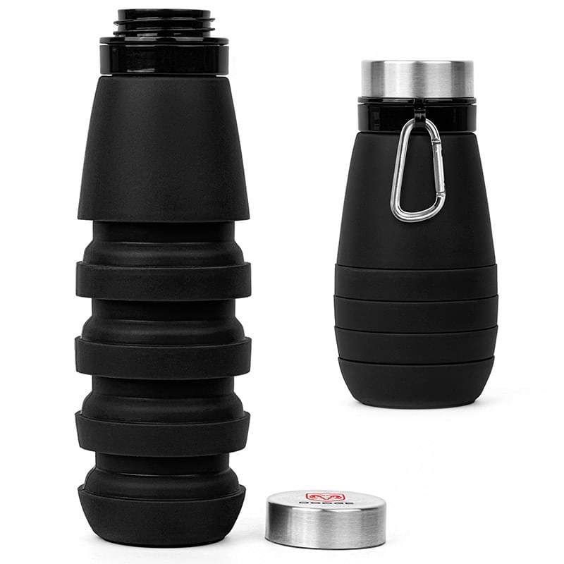 The Whirlwind 20 oz. Collapsible Silicone Water Bottle 7
