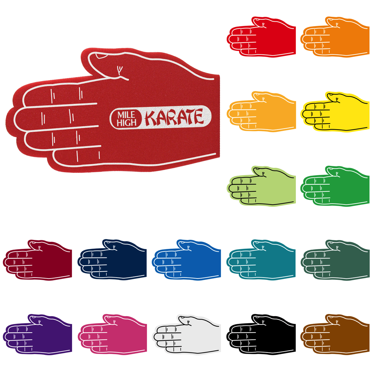 Karate Chop Foam Hand 19