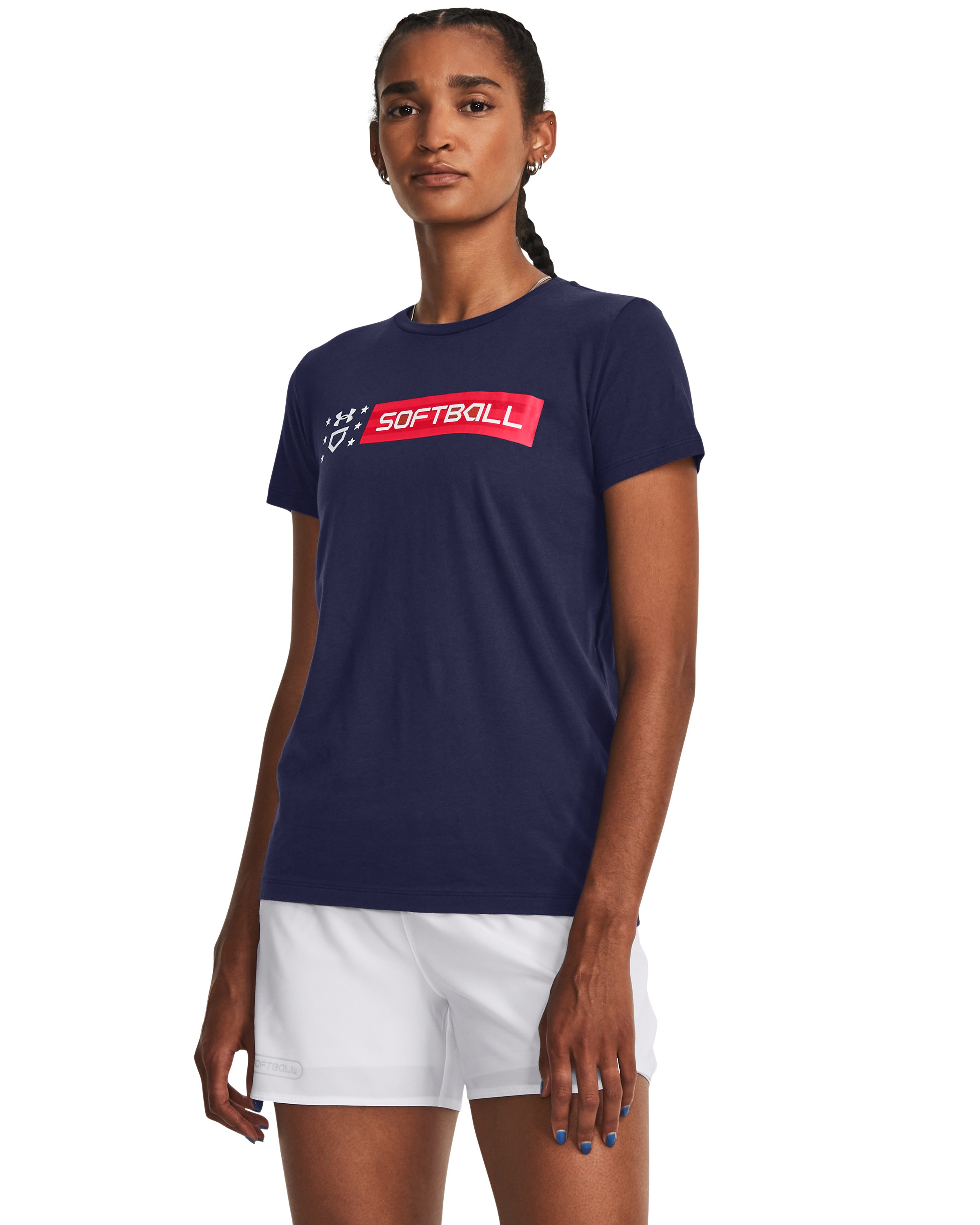 UA Freedom Wordmark Women's Short Sleeve 4