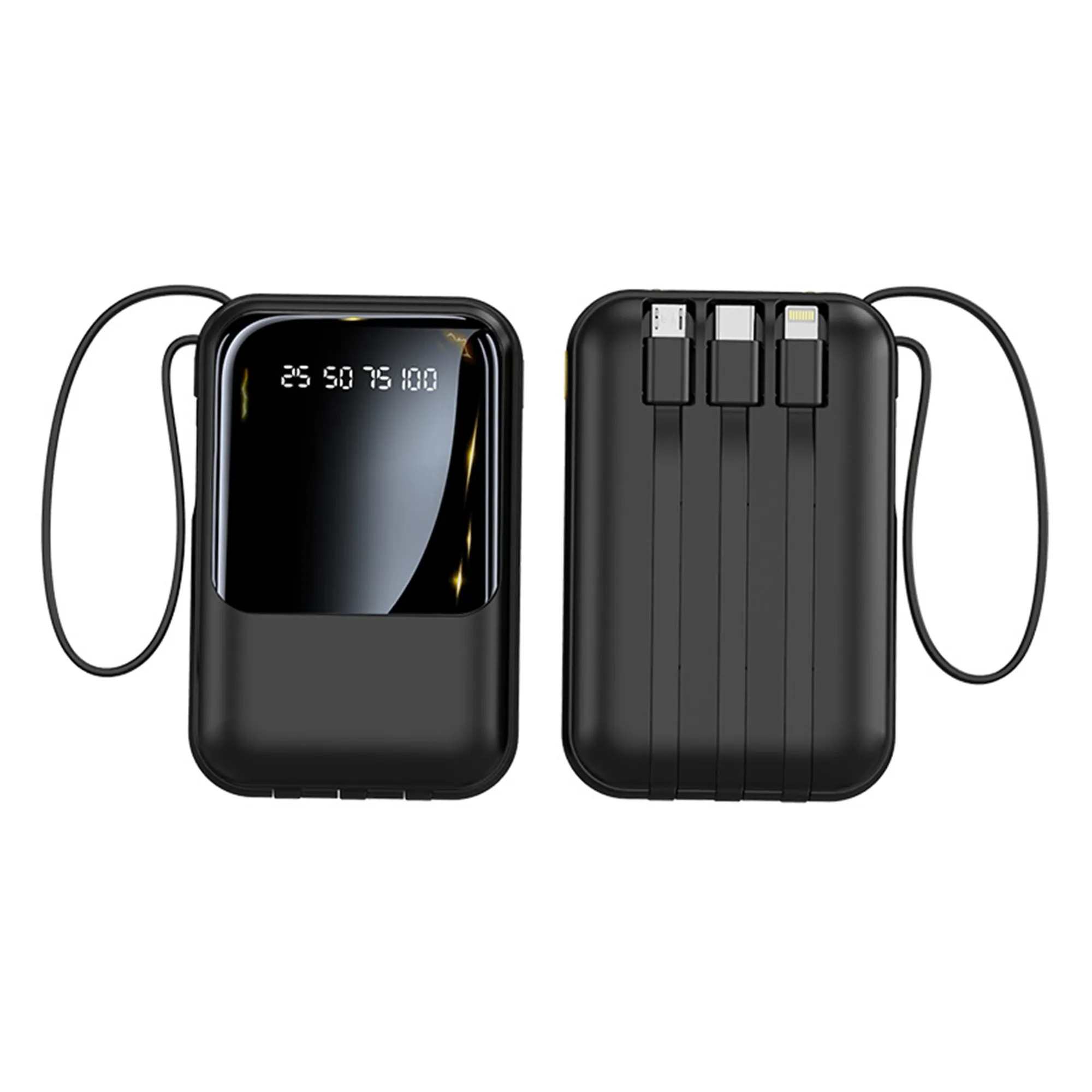 Portable Charger With Built In Cable 6