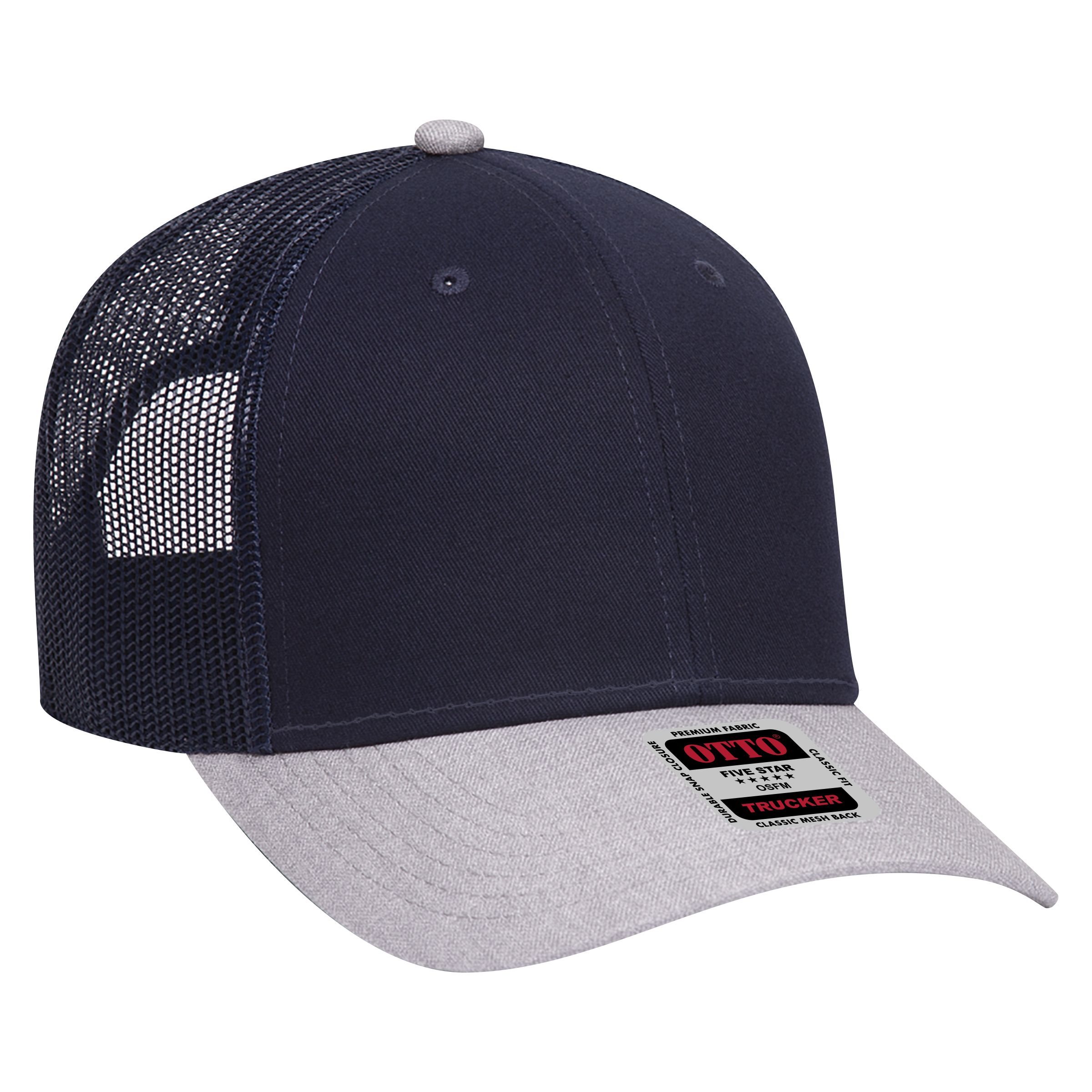 OTTO CAP® 6 Panel Low Profile Mesh Back Trucker Hat 264