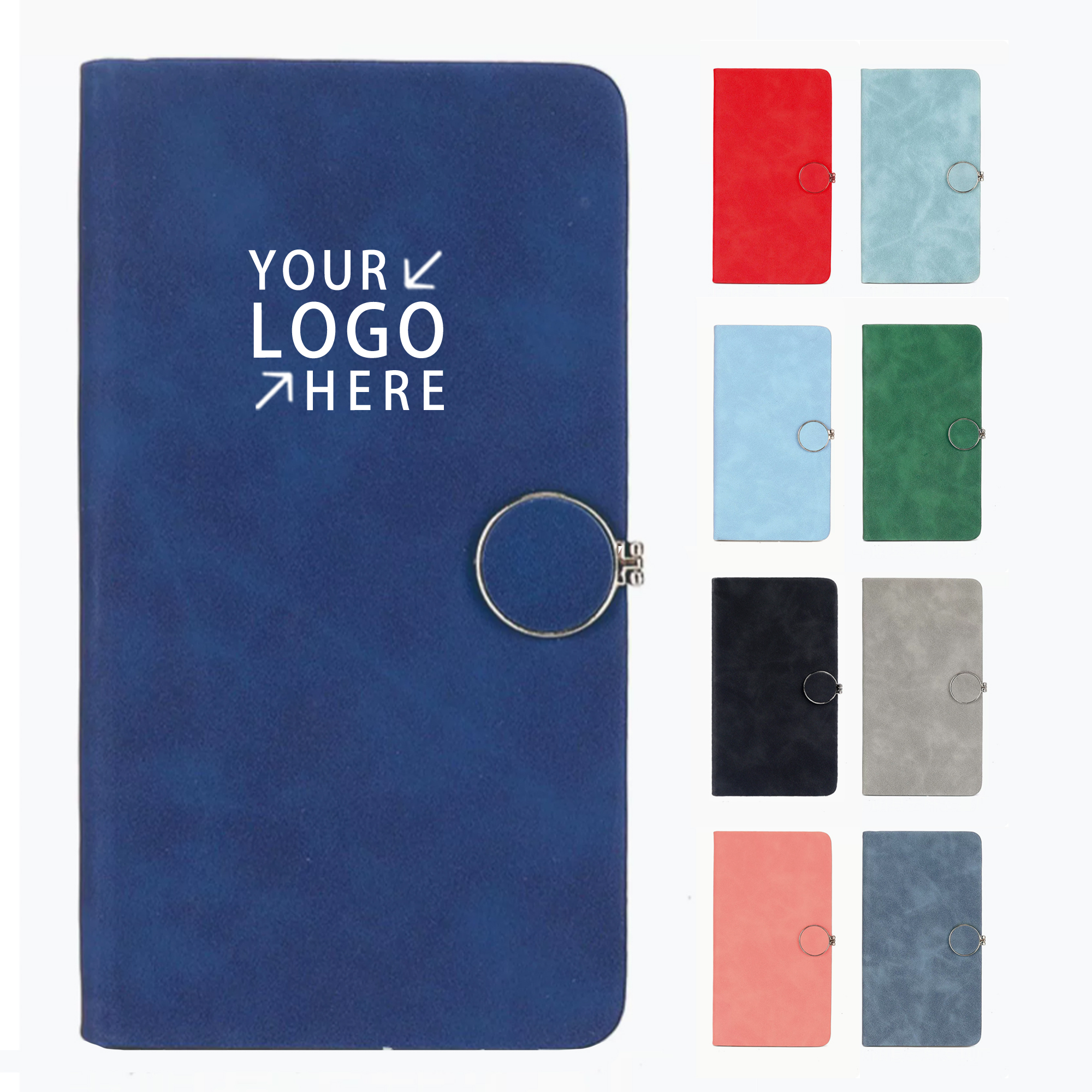 PU Leather Journal Notebook with Magnetic Closure 2