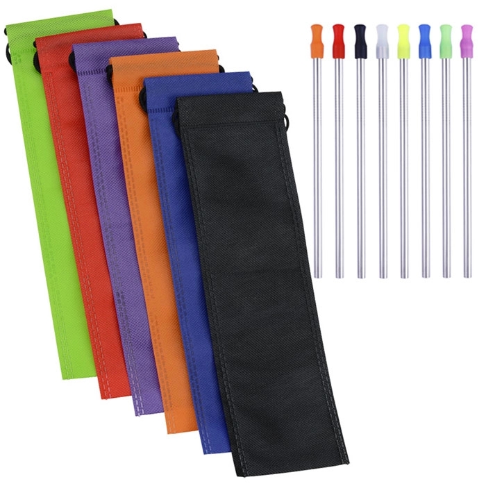 Stainless Steel Straw Set 7