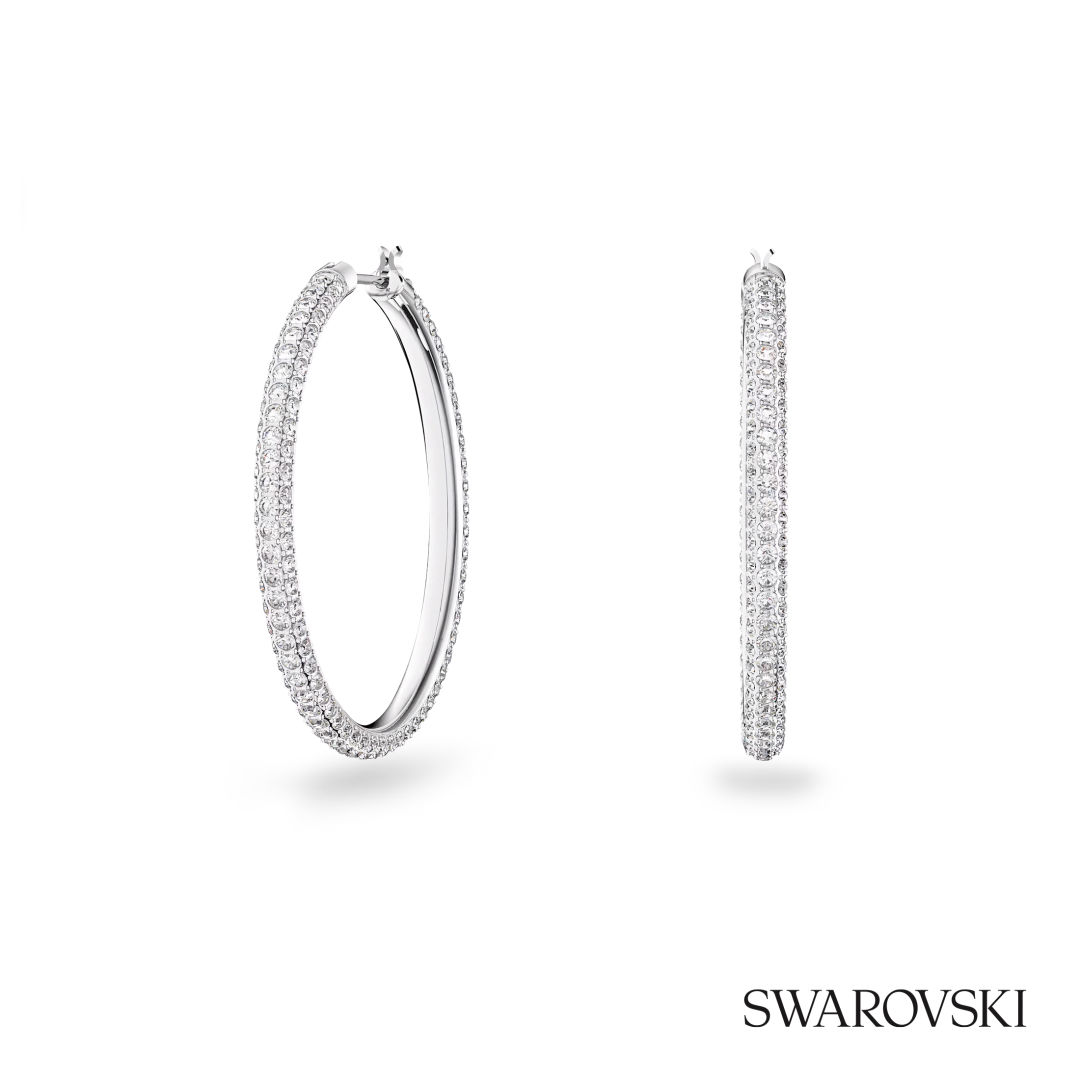 Swarovski® Dextera Hoop Earrings 10