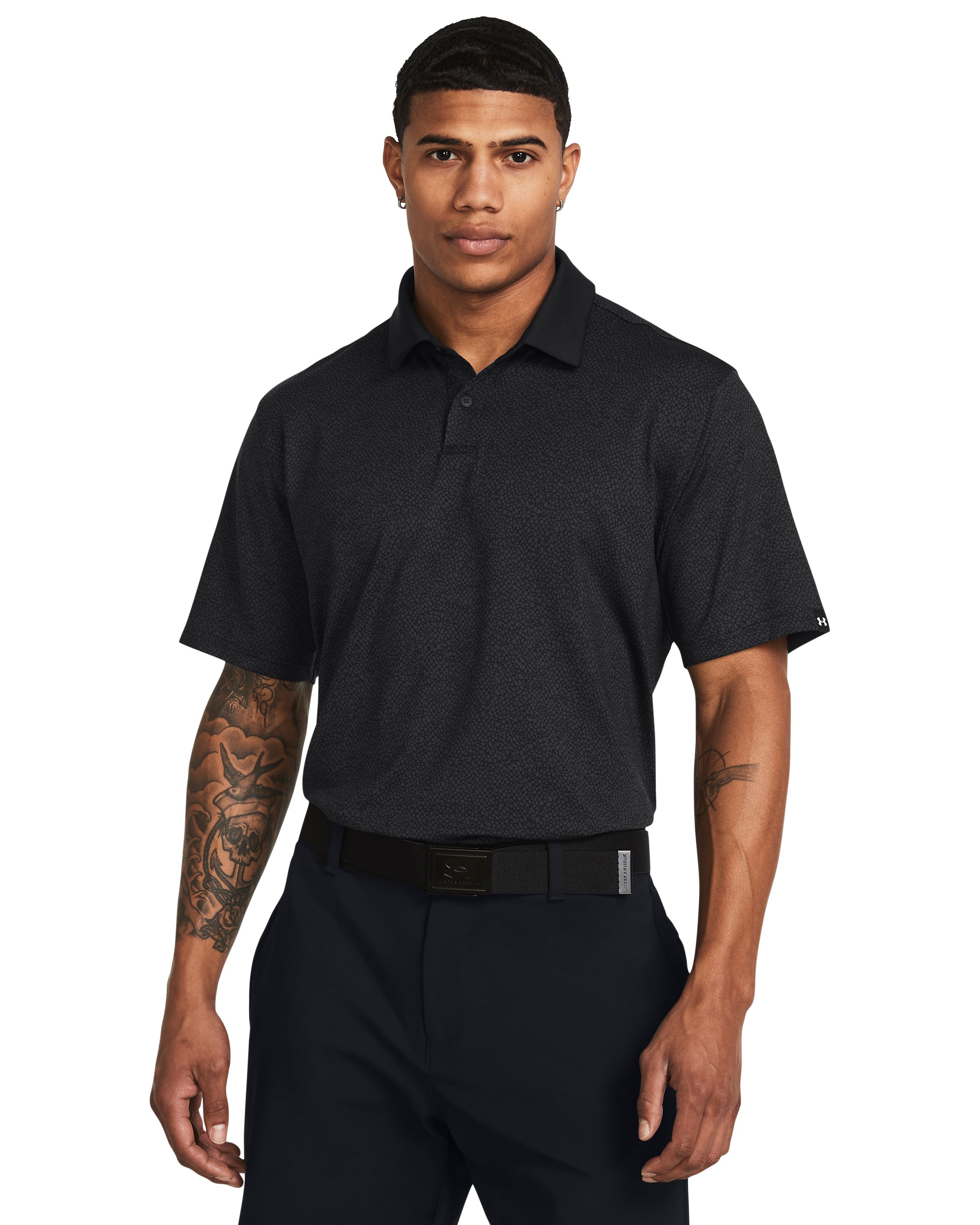 UA Tee To Green Printed Men's Polo 1